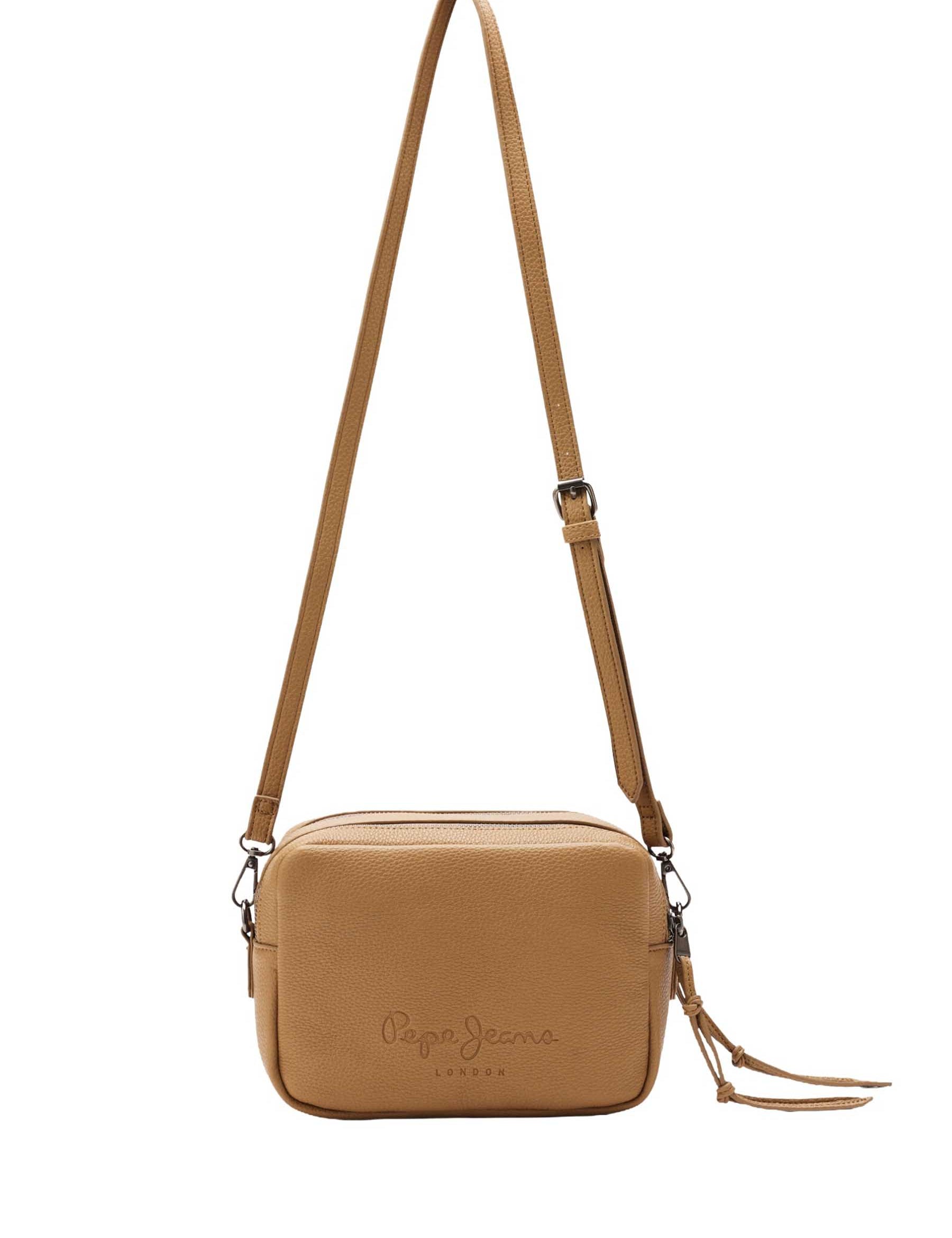 Tracolla Marrone Chiaro Pepe Jeans