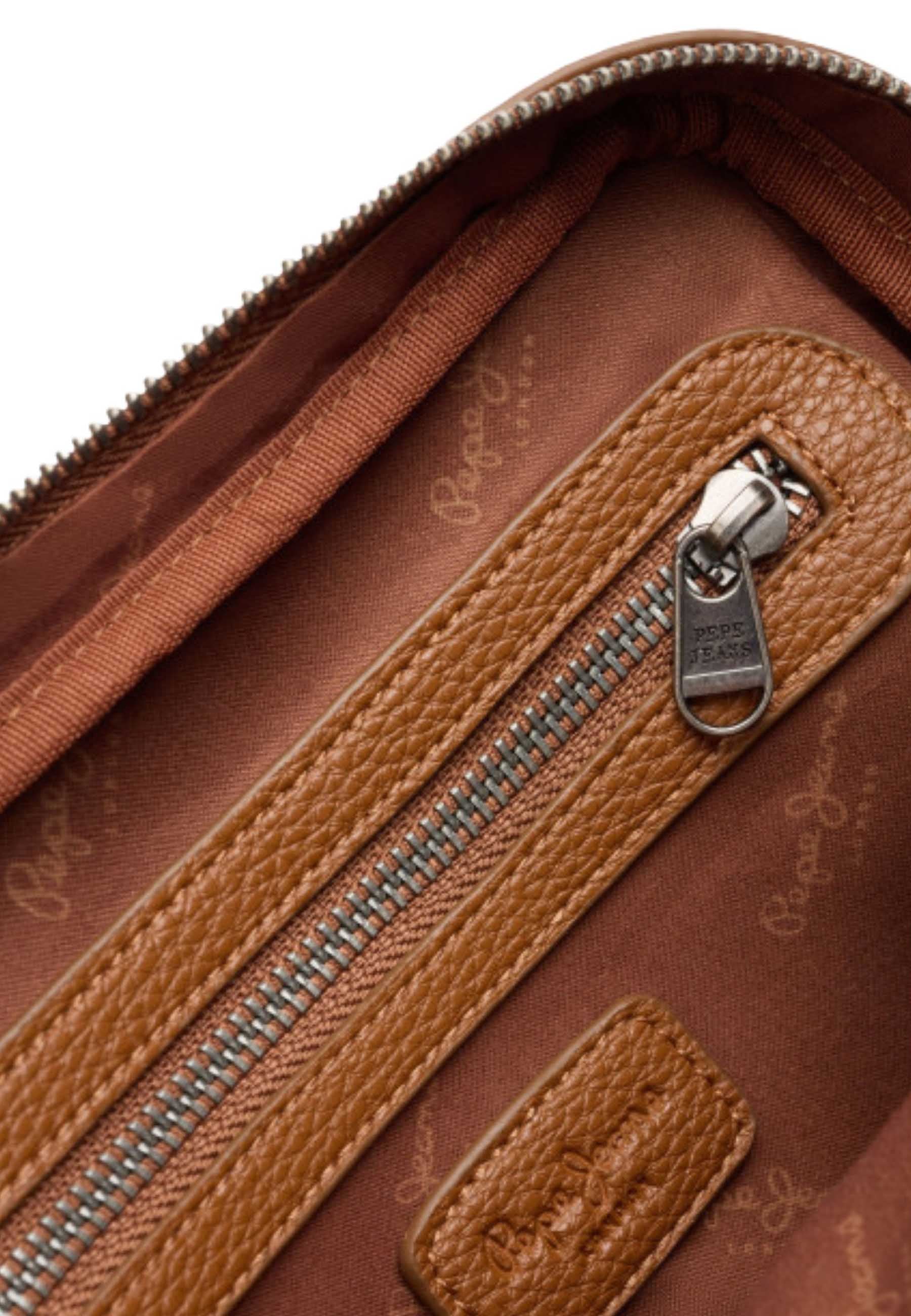 Tracolla Marrone Scuro Pepe Jeans