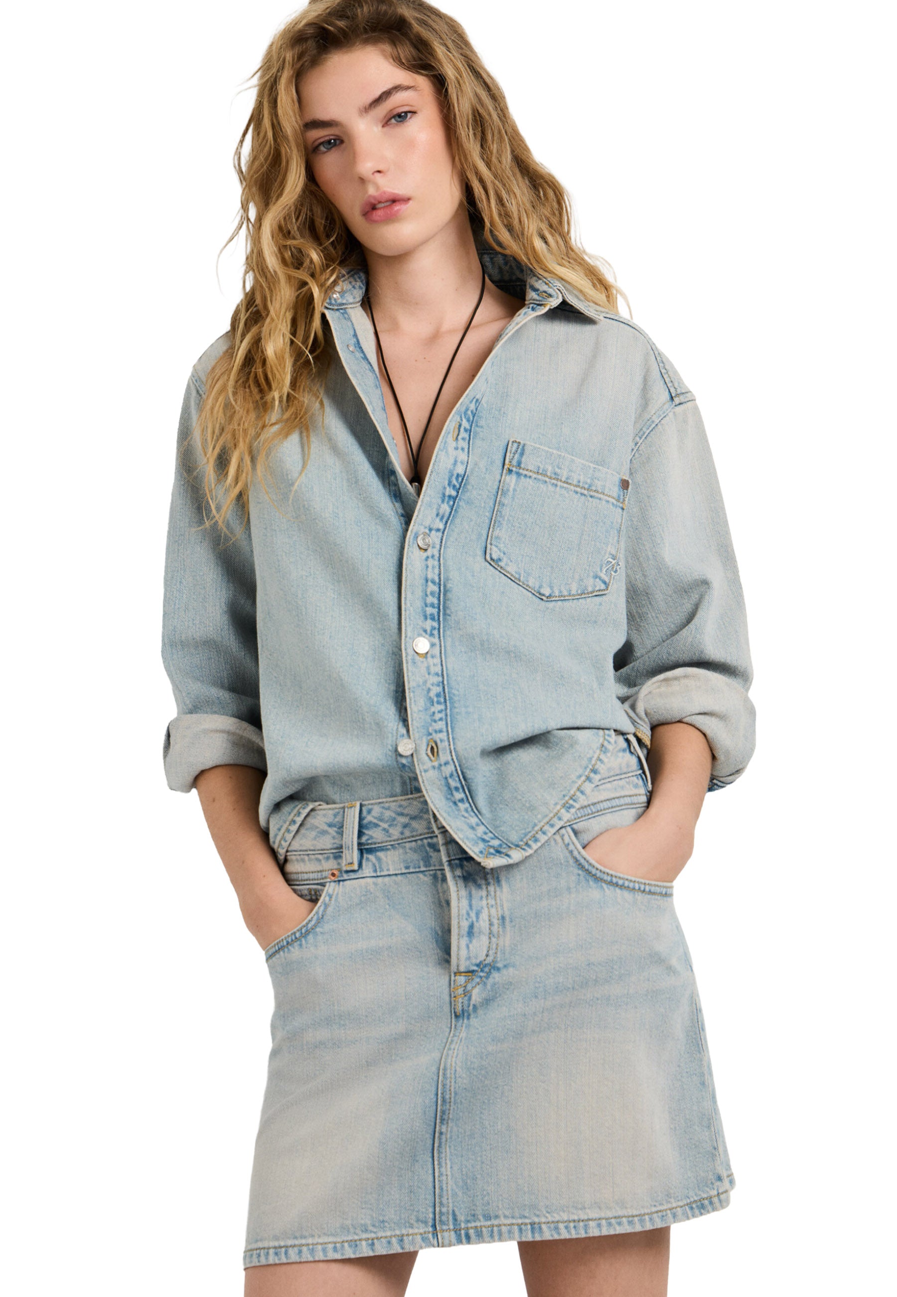 Camicie Blu Pepe Jeans