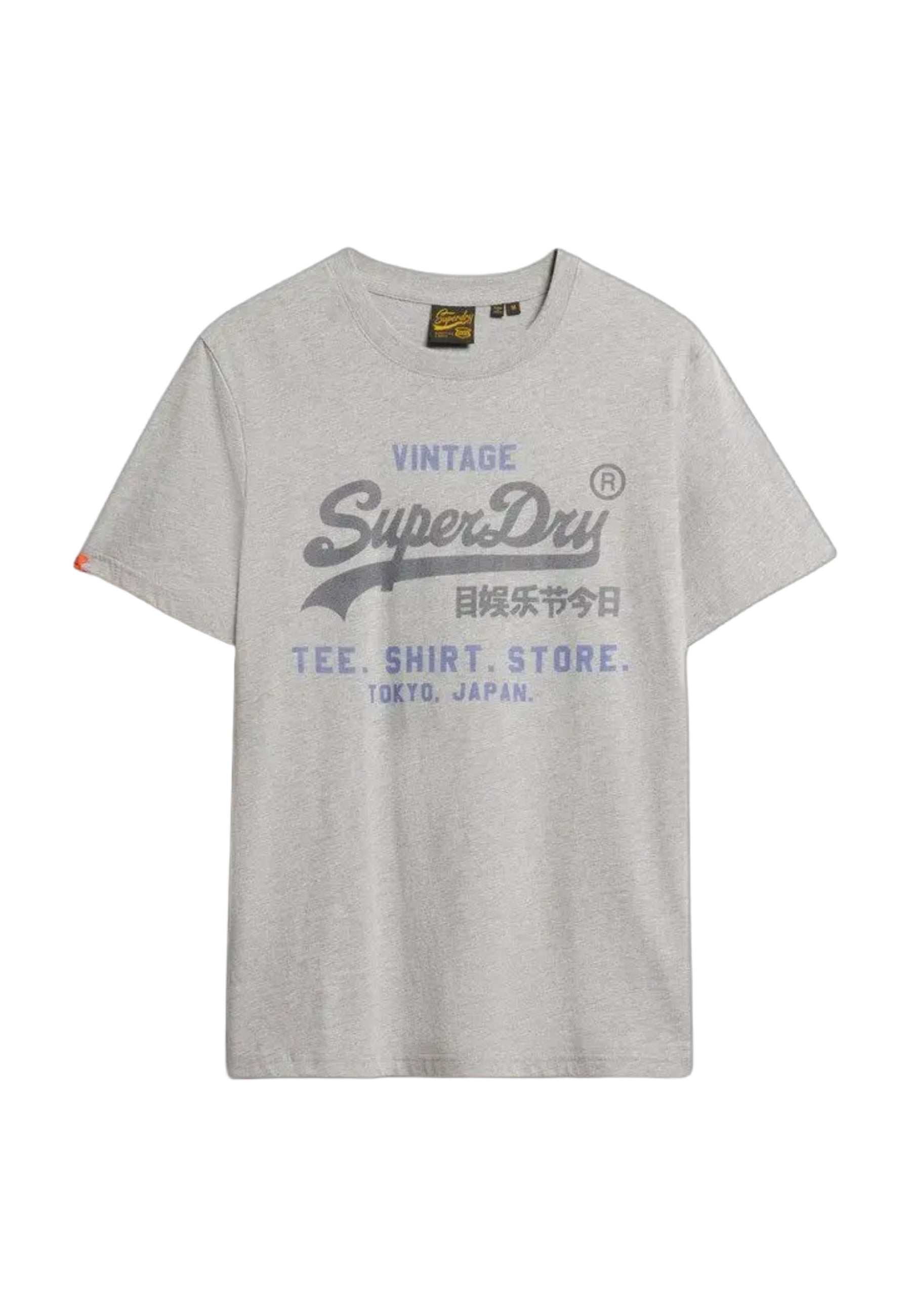T-shirt Grigio Superdry