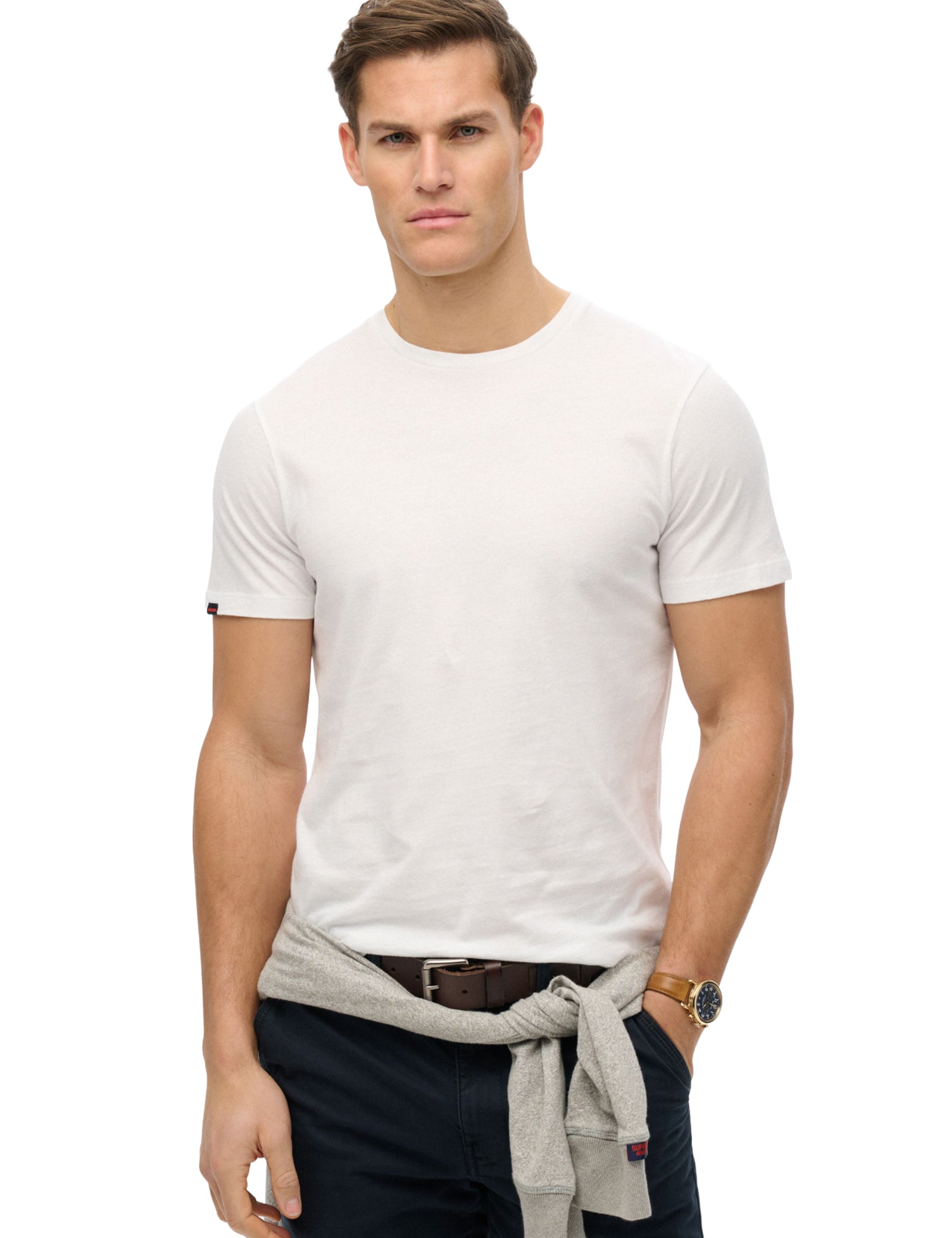T-shirt Bianco Superdry