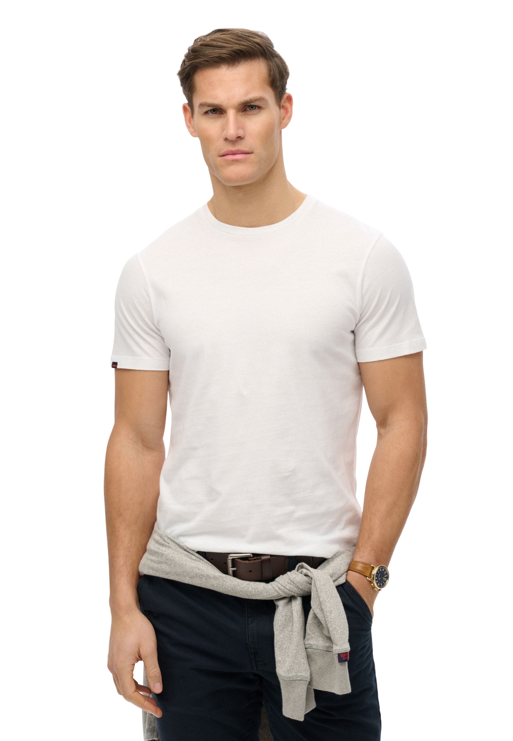 T-shirt Bianco Superdry