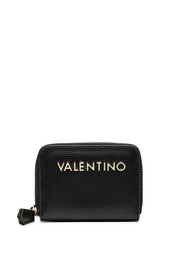Portafogli Nero Oro Valentino