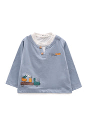 T-shirt Blu Melby