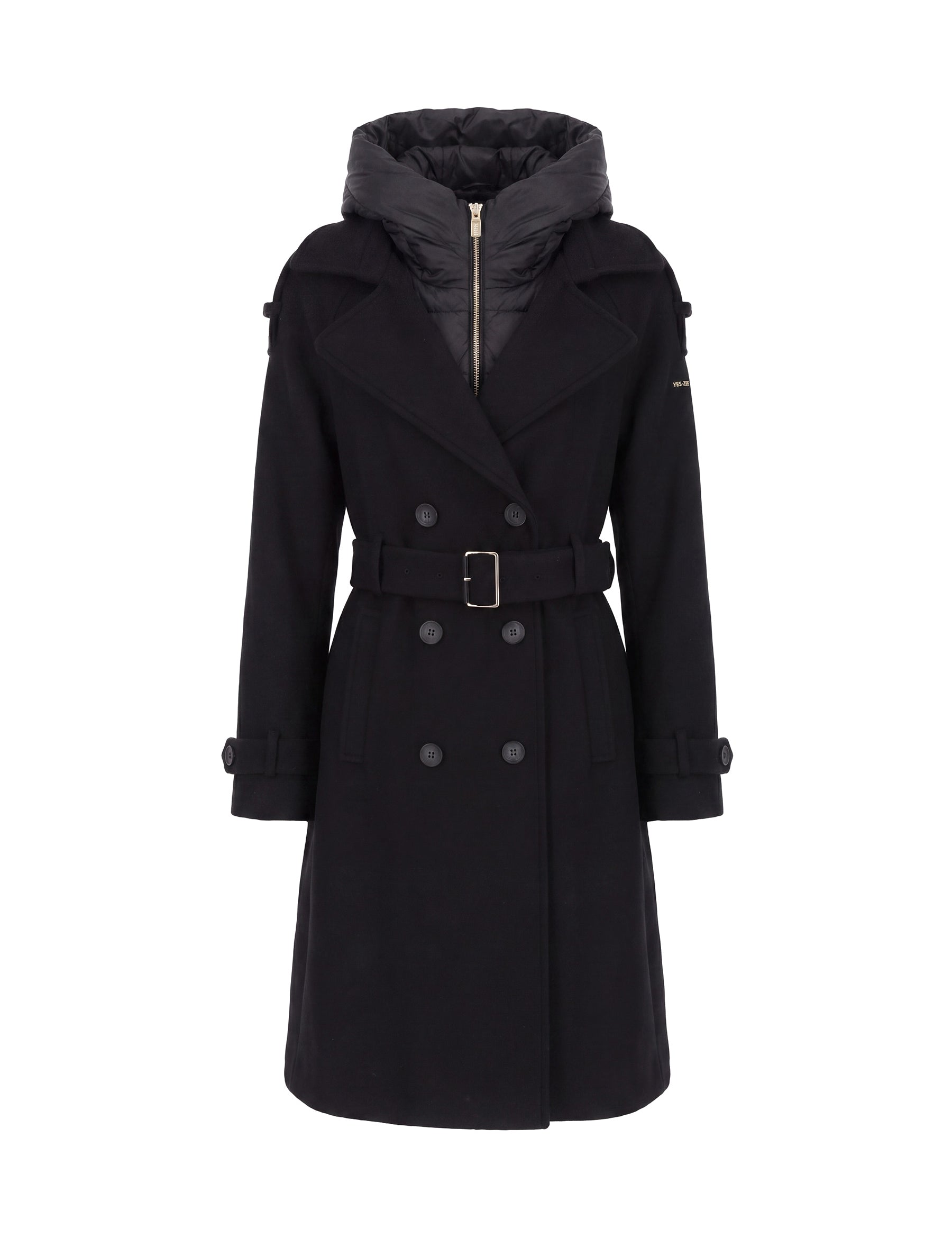 Cappotti Nero Yes-zee