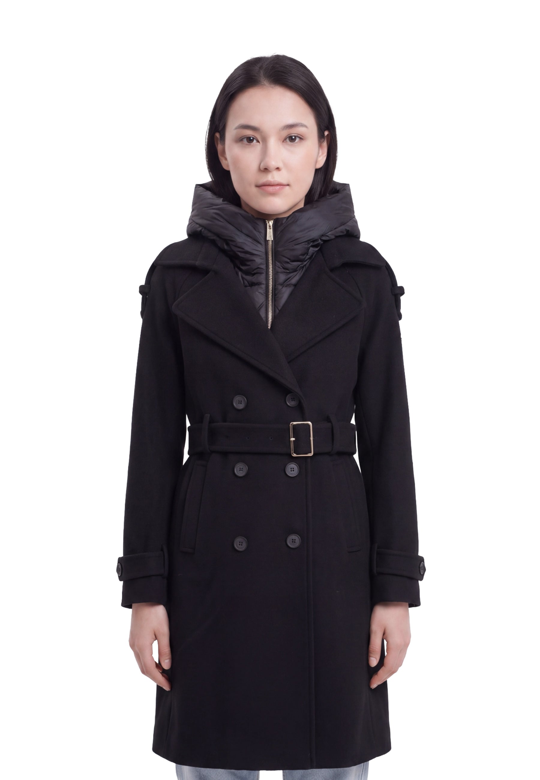Cappotti Nero Yes-zee