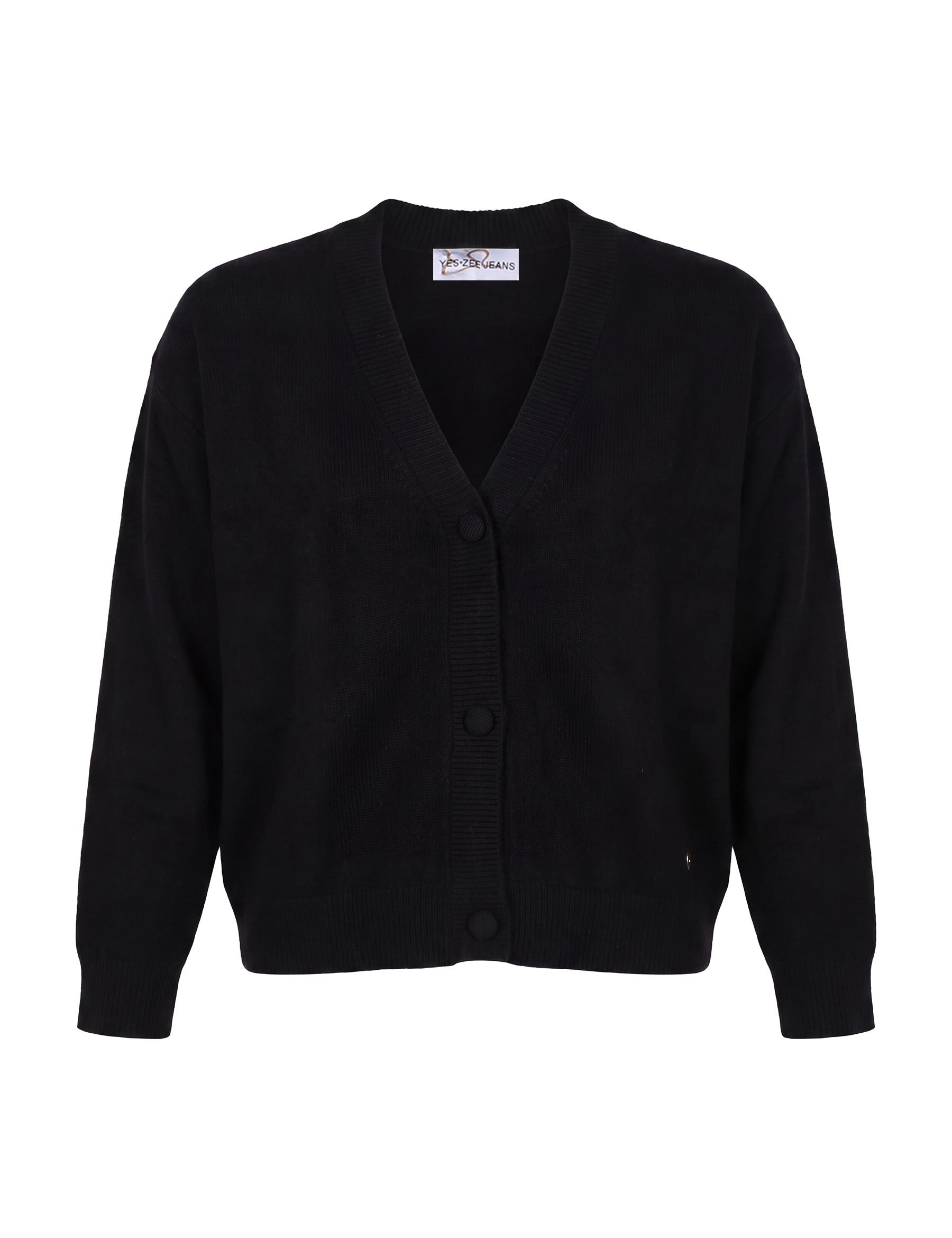 Cardigan Nero Yes-zee