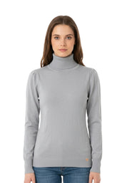 Maglia a collo alto Grigio Yes-zee