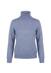 Maglia a collo alto Blu Yes-zee