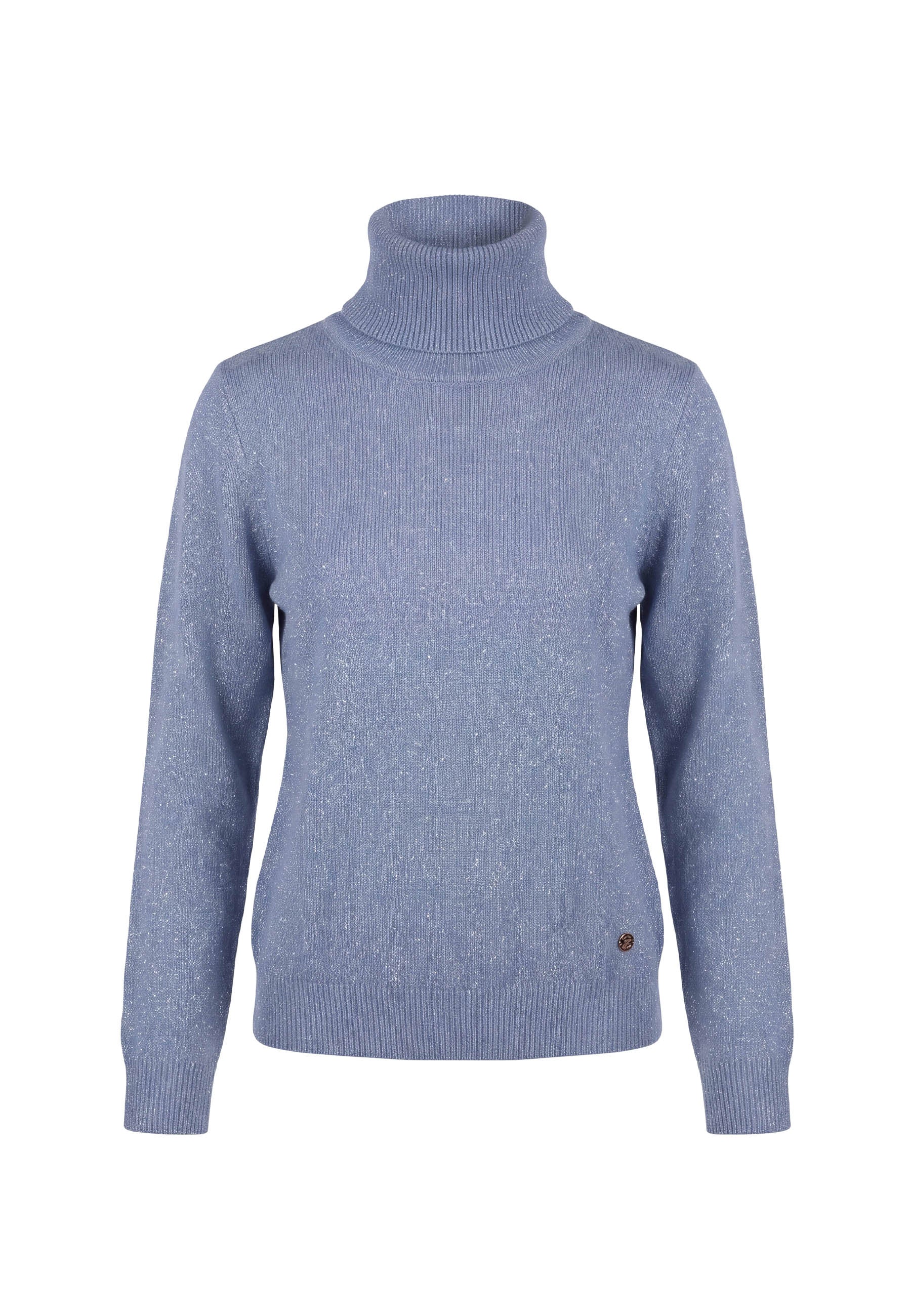 Maglia a collo alto Blu Yes-zee