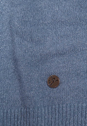 Maglia a collo alto Blu Yes-zee