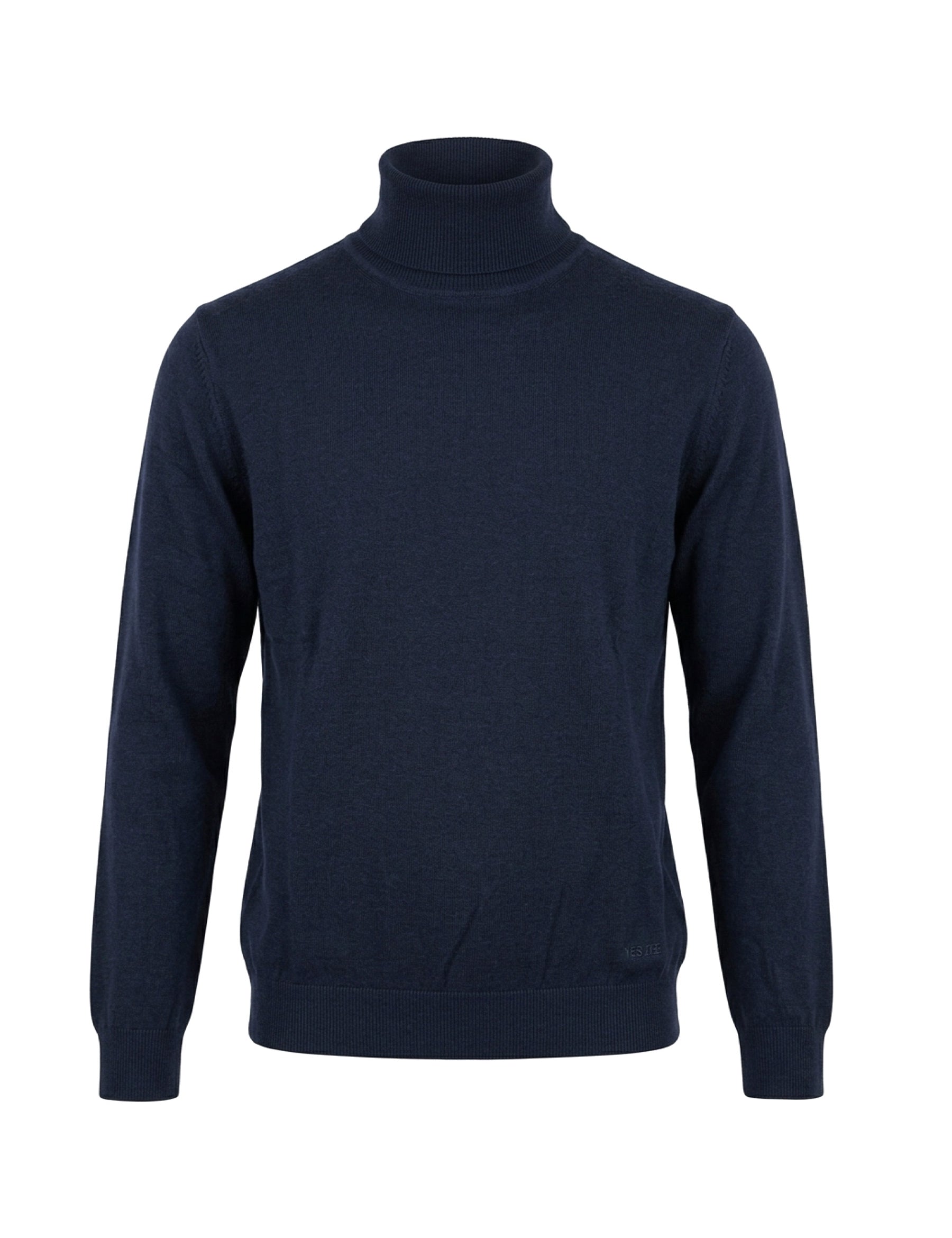Maglia a collo alto Blu Yes-zee
