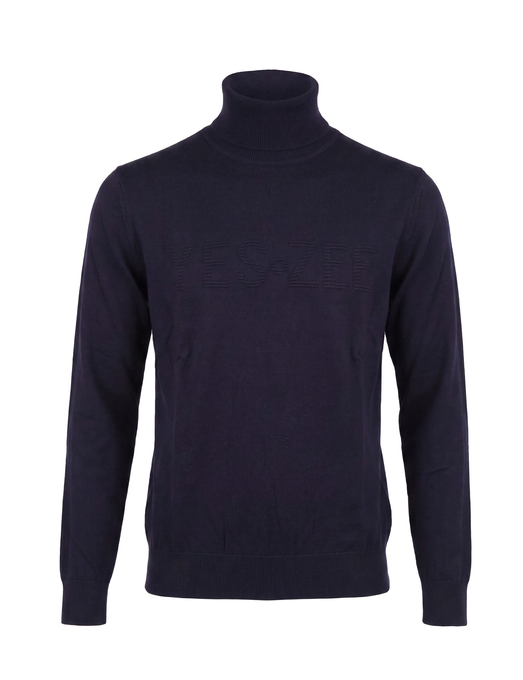 Maglia a collo alto Blu Yes-zee