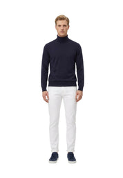 Maglia a collo alto Blu Yes-zee