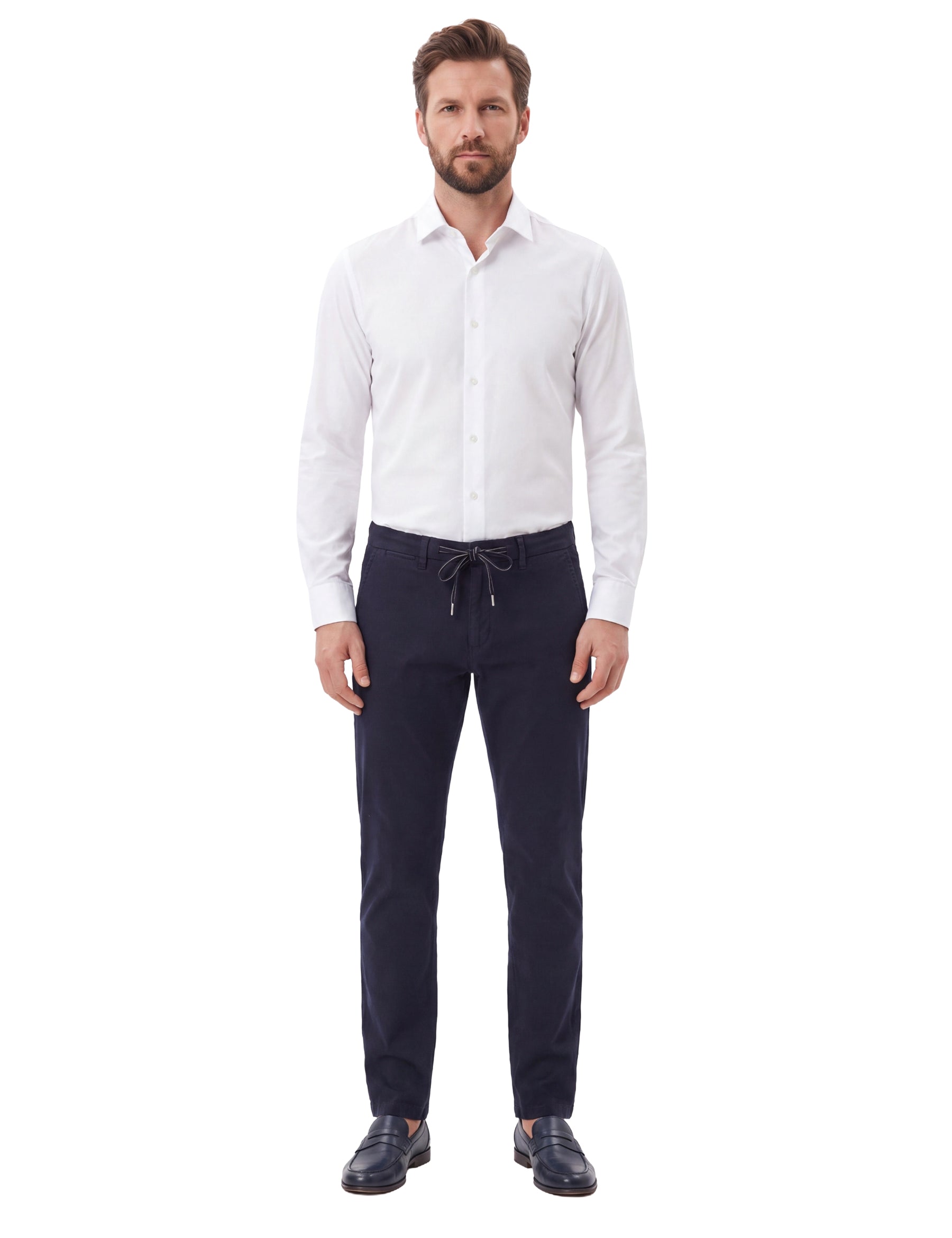 Pantaloni Blu Yes-zee
