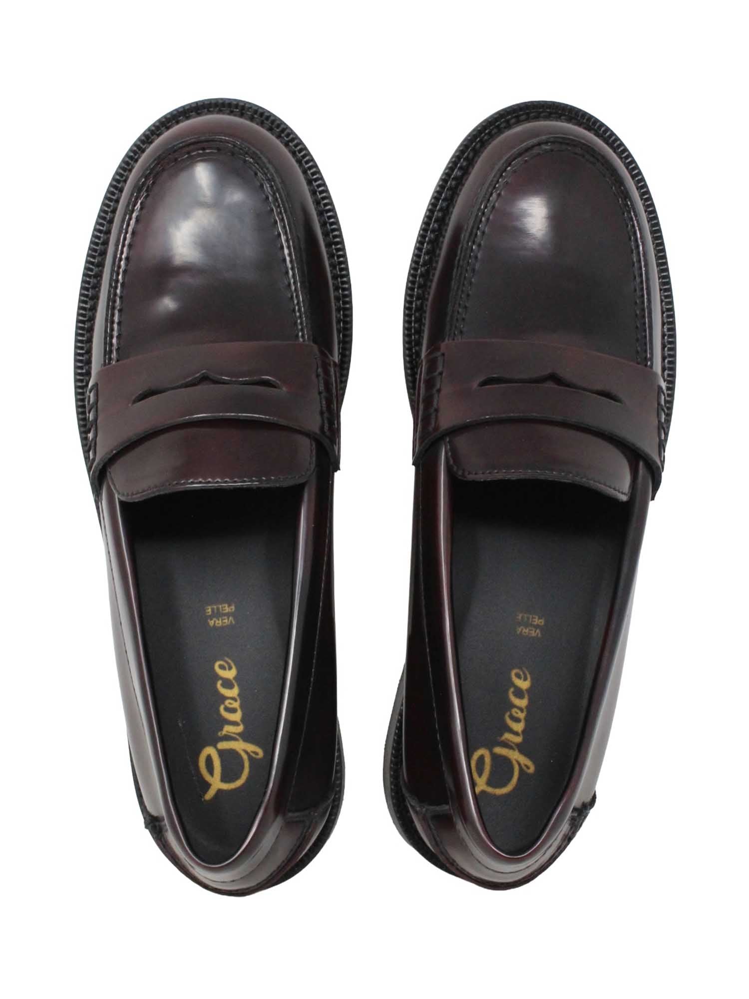 Mocassini Bordeaux Grace Shoes