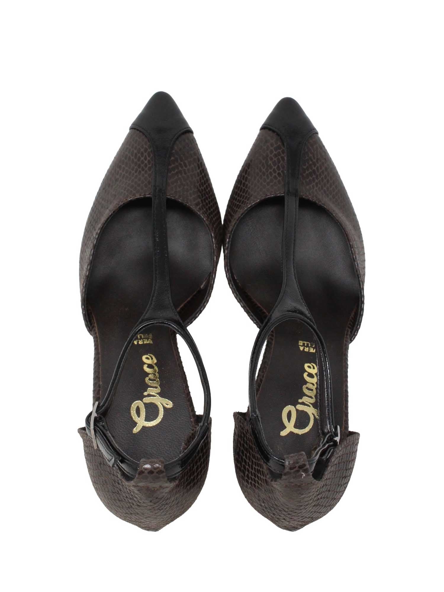 Decolleté Marrone Grace Shoes