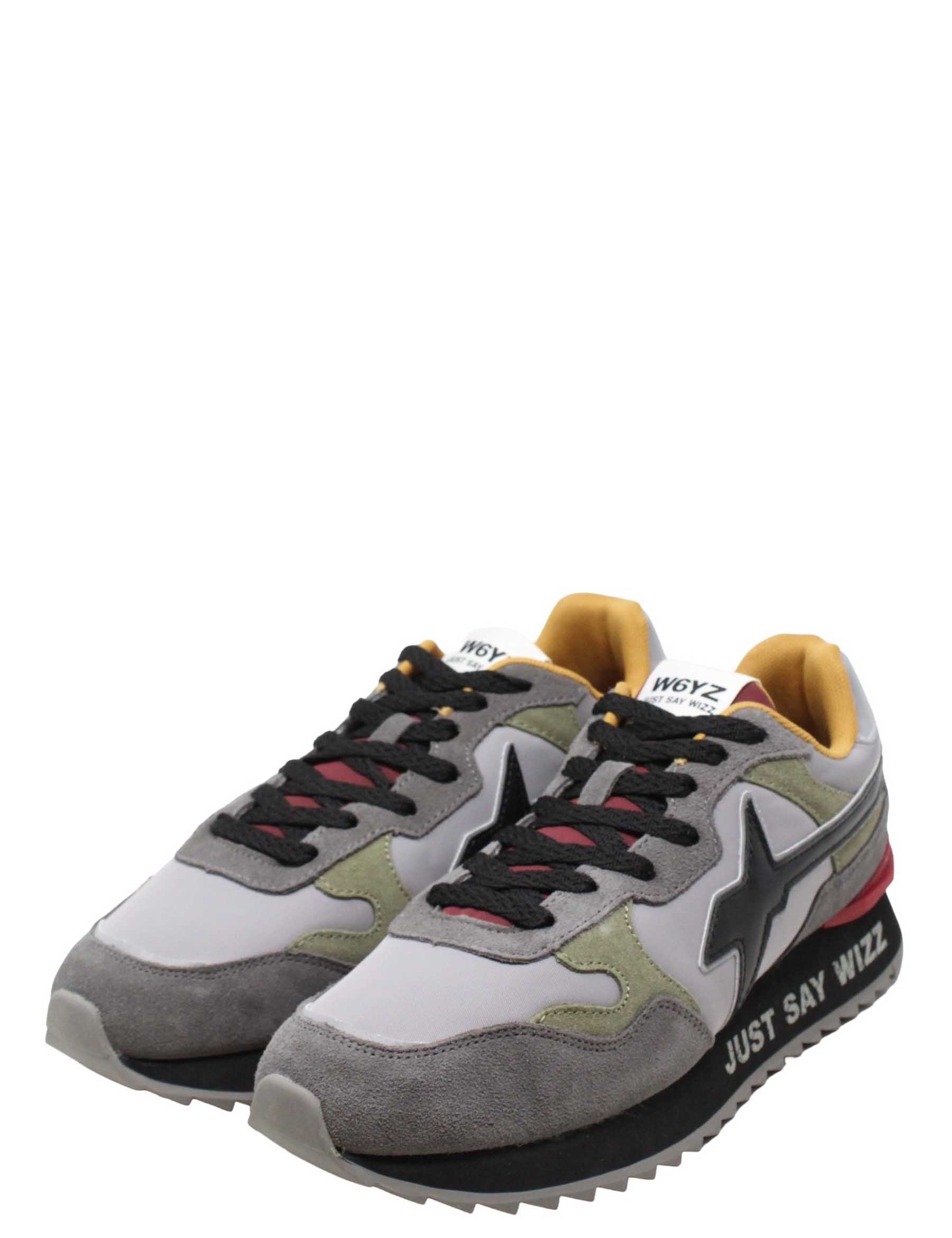 Sneakers Grigio Verde W6yz