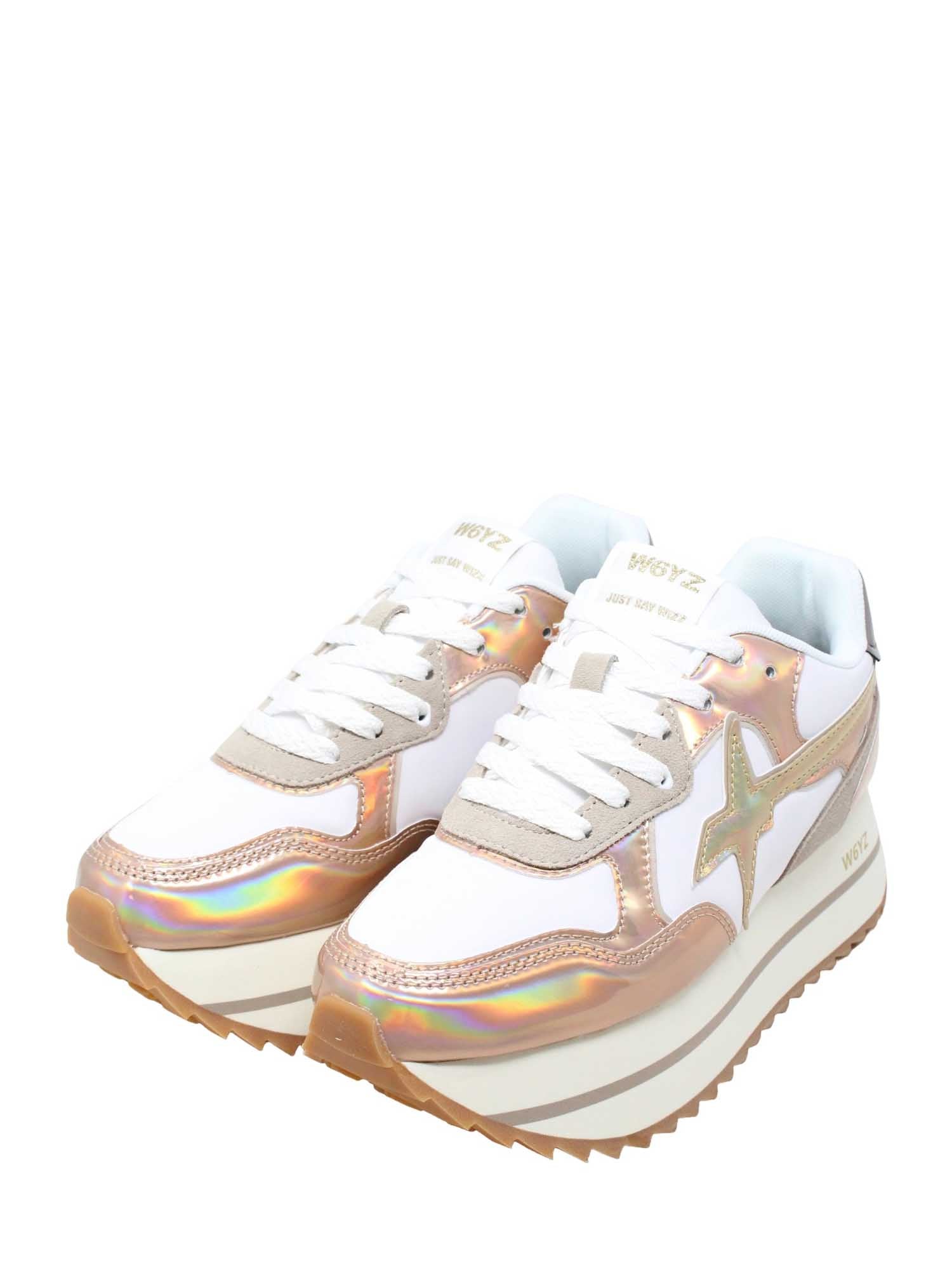 Sneakers Rosa Bianco W6yz