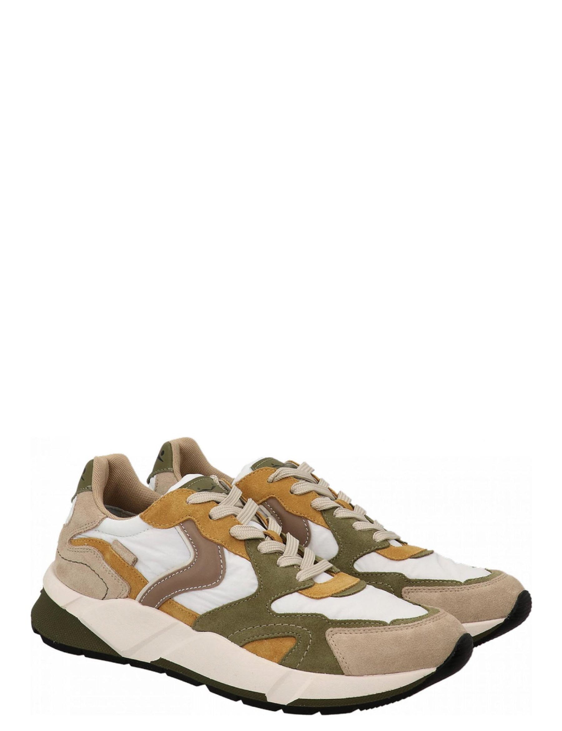Sneakers Beige Voile Blanche