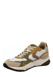Sneakers Beige Voile Blanche