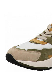 Sneakers Beige Voile Blanche