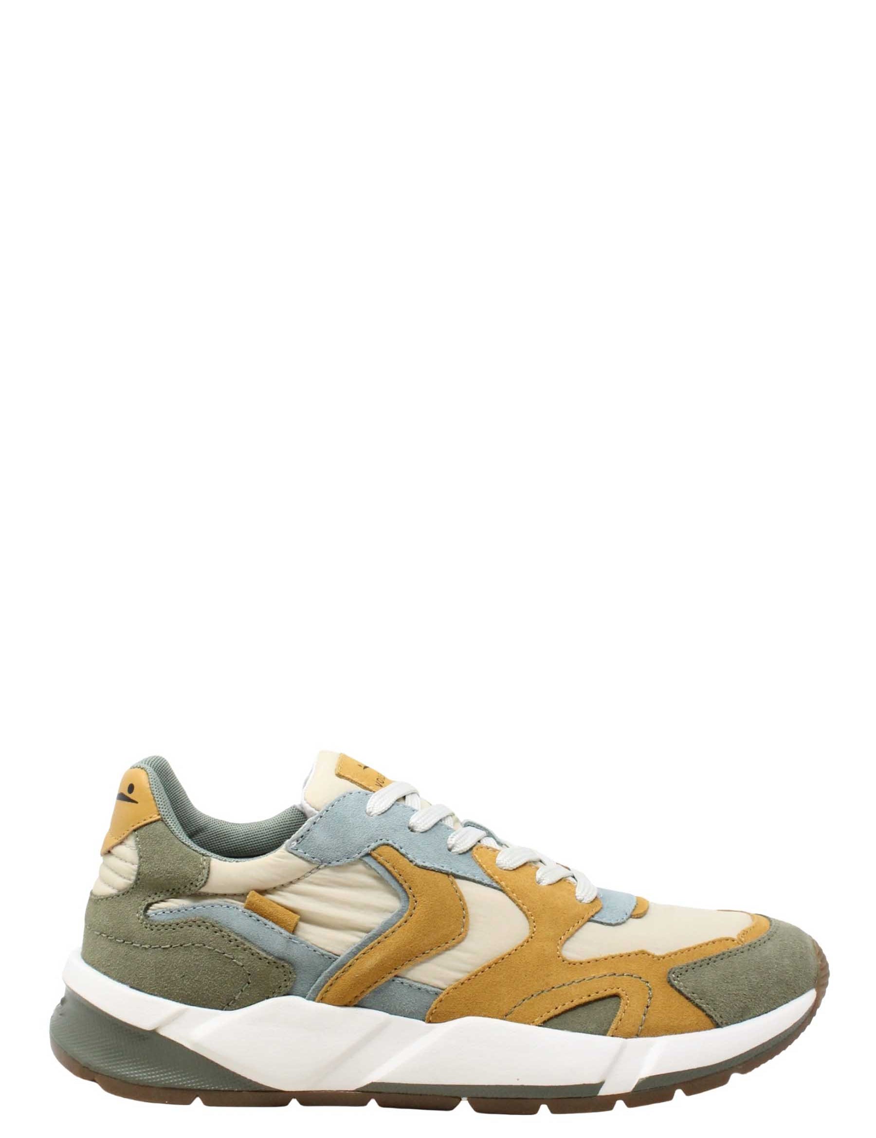 Sneakers Verde Voile Blanche