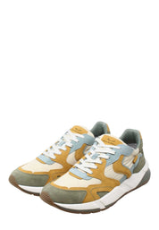 Sneakers Verde Voile Blanche