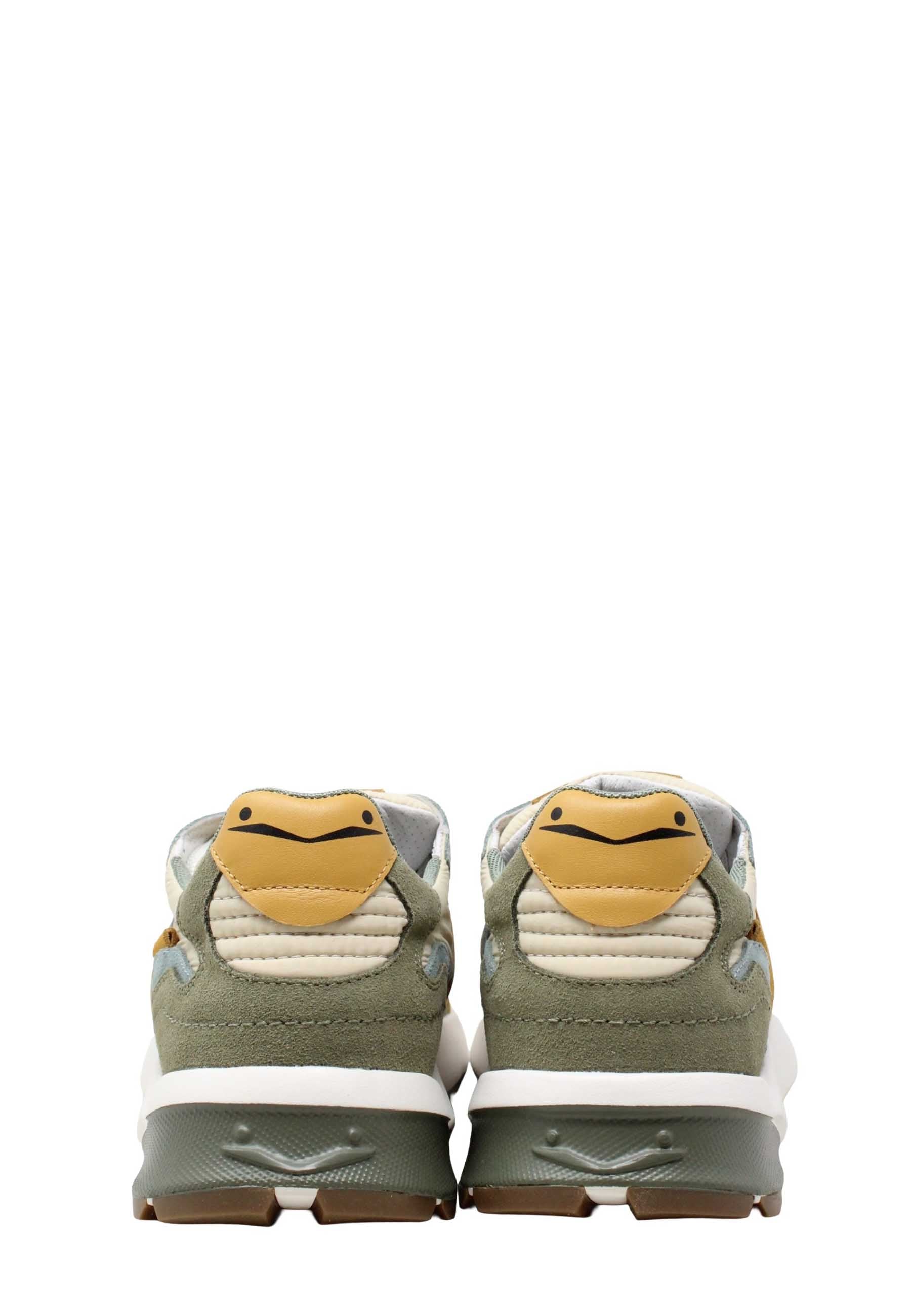 Sneakers Verde Voile Blanche