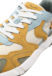 Sneakers Verde Voile Blanche