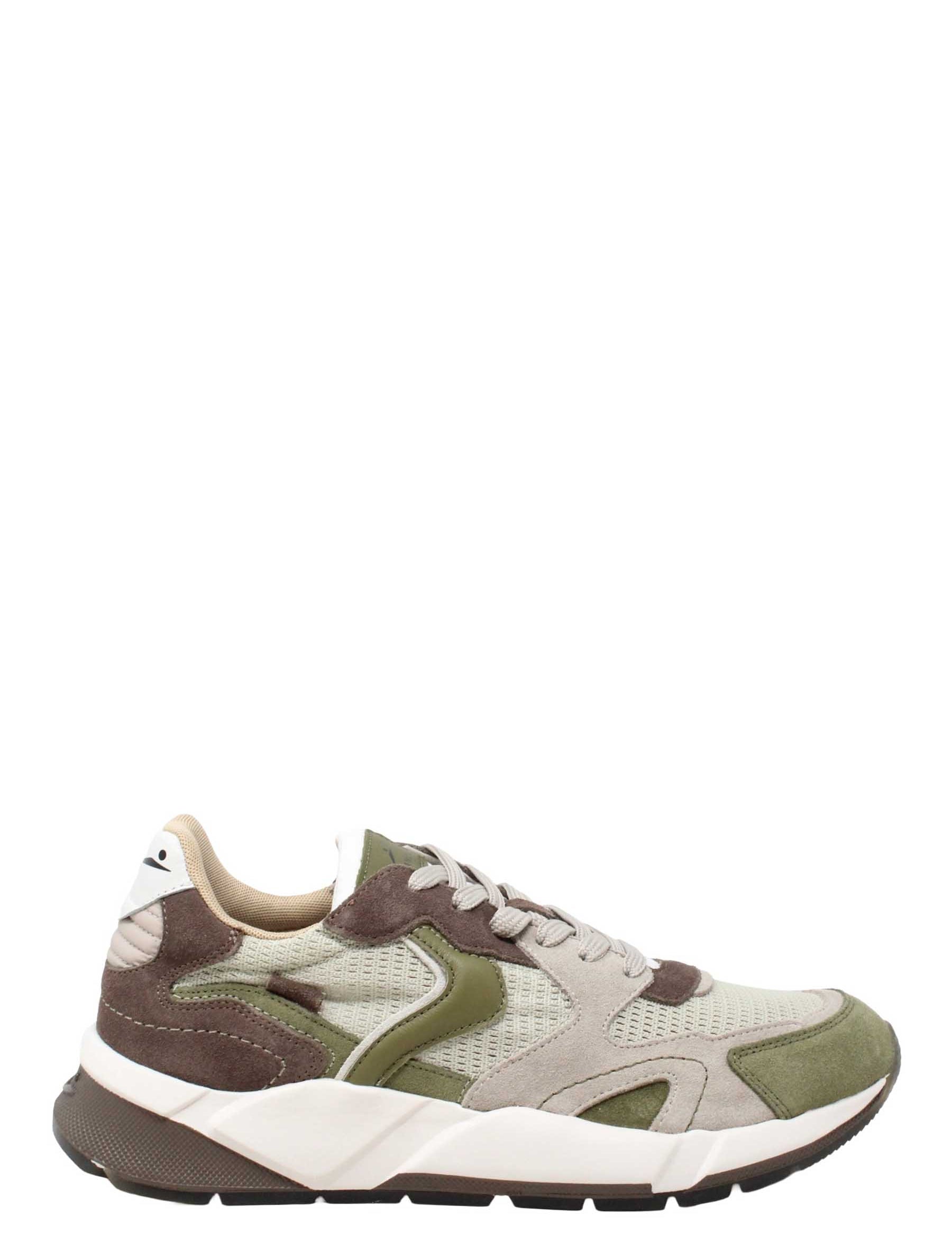 Sneakers Verde Voile Blanche