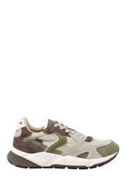 Sneakers Verde Voile Blanche
