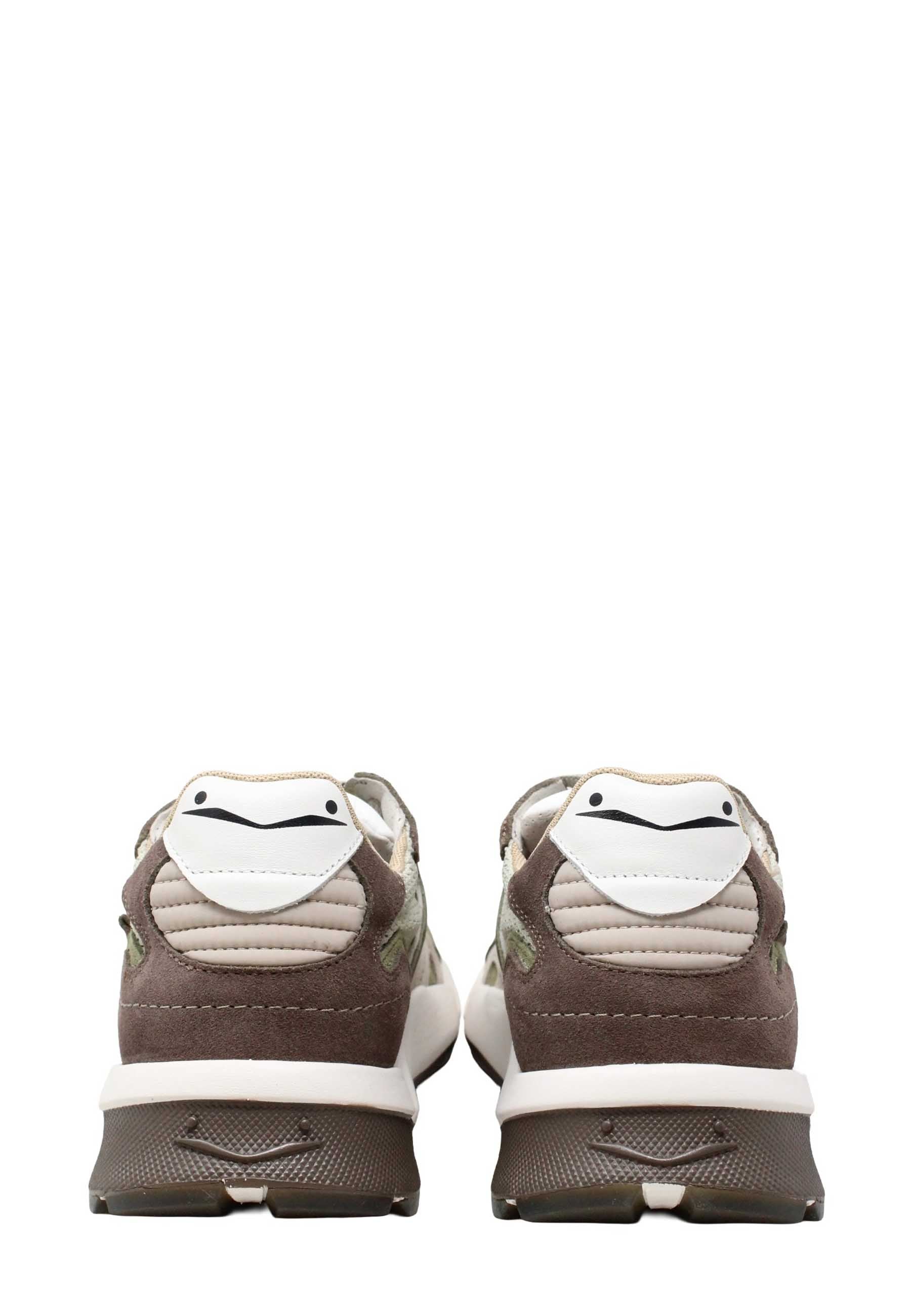 Sneakers Verde Voile Blanche