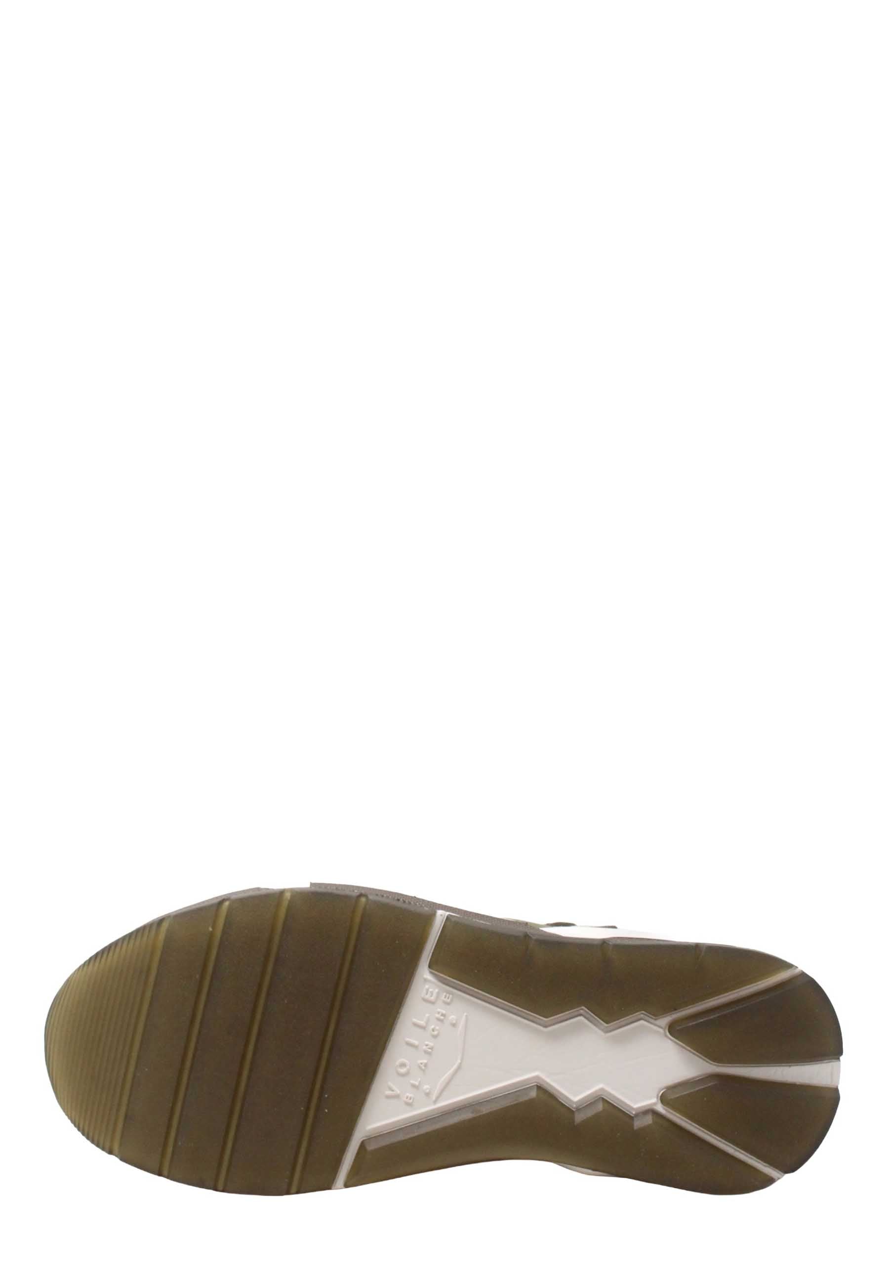Sneakers Verde Voile Blanche