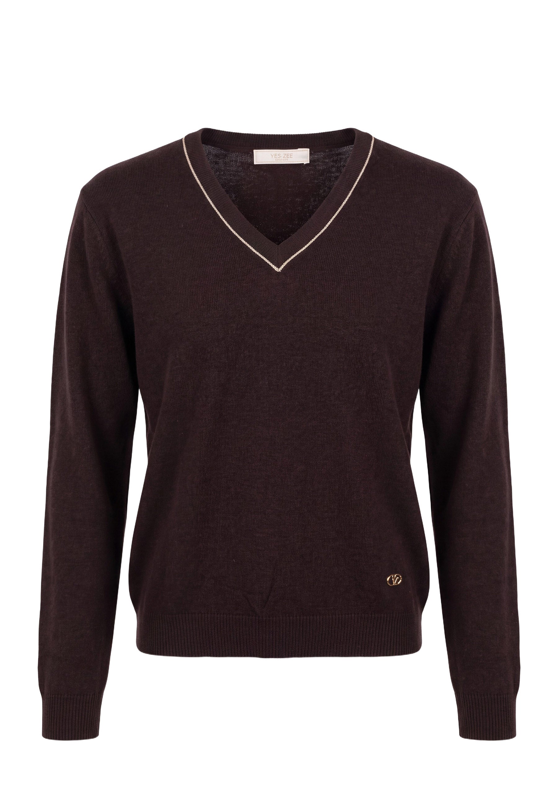 Maglioncini Marrone Yes-zee