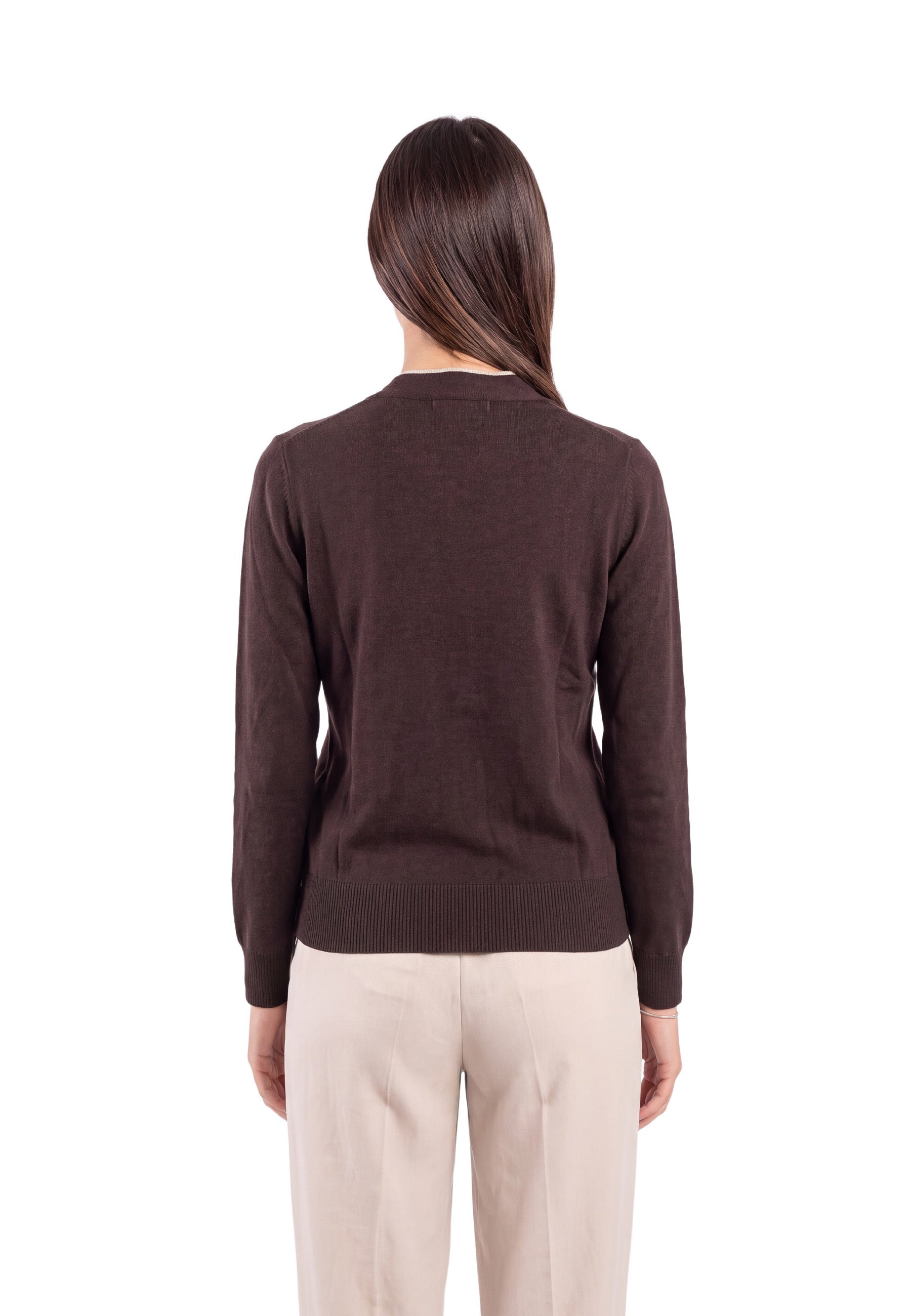 Maglioncini Marrone Yes-zee