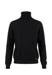 Maglia a collo alto Nero Yes-zee