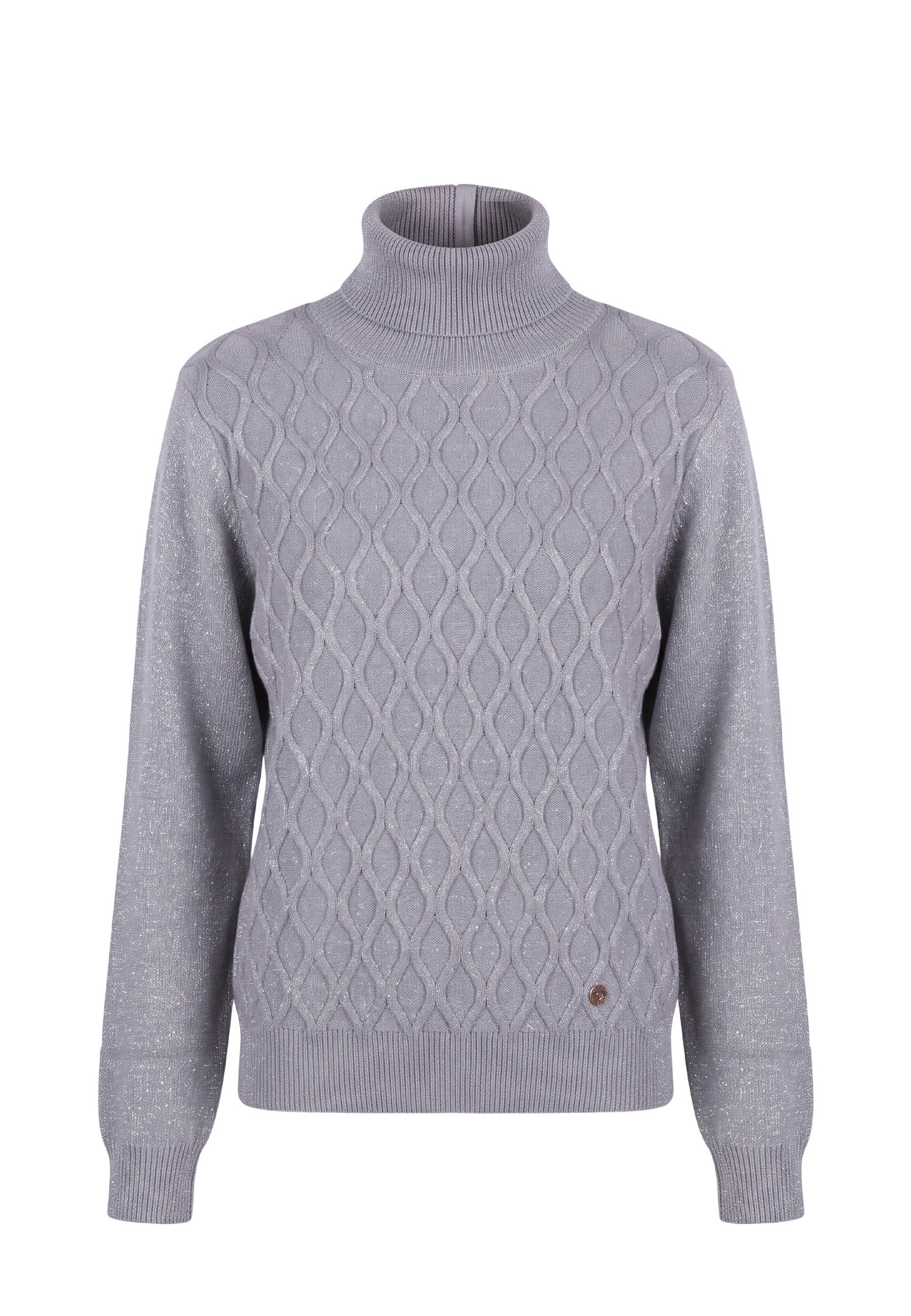 Maglia a collo alto Grigio Yes-zee