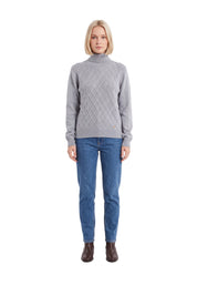 Maglia a collo alto Grigio Yes-zee