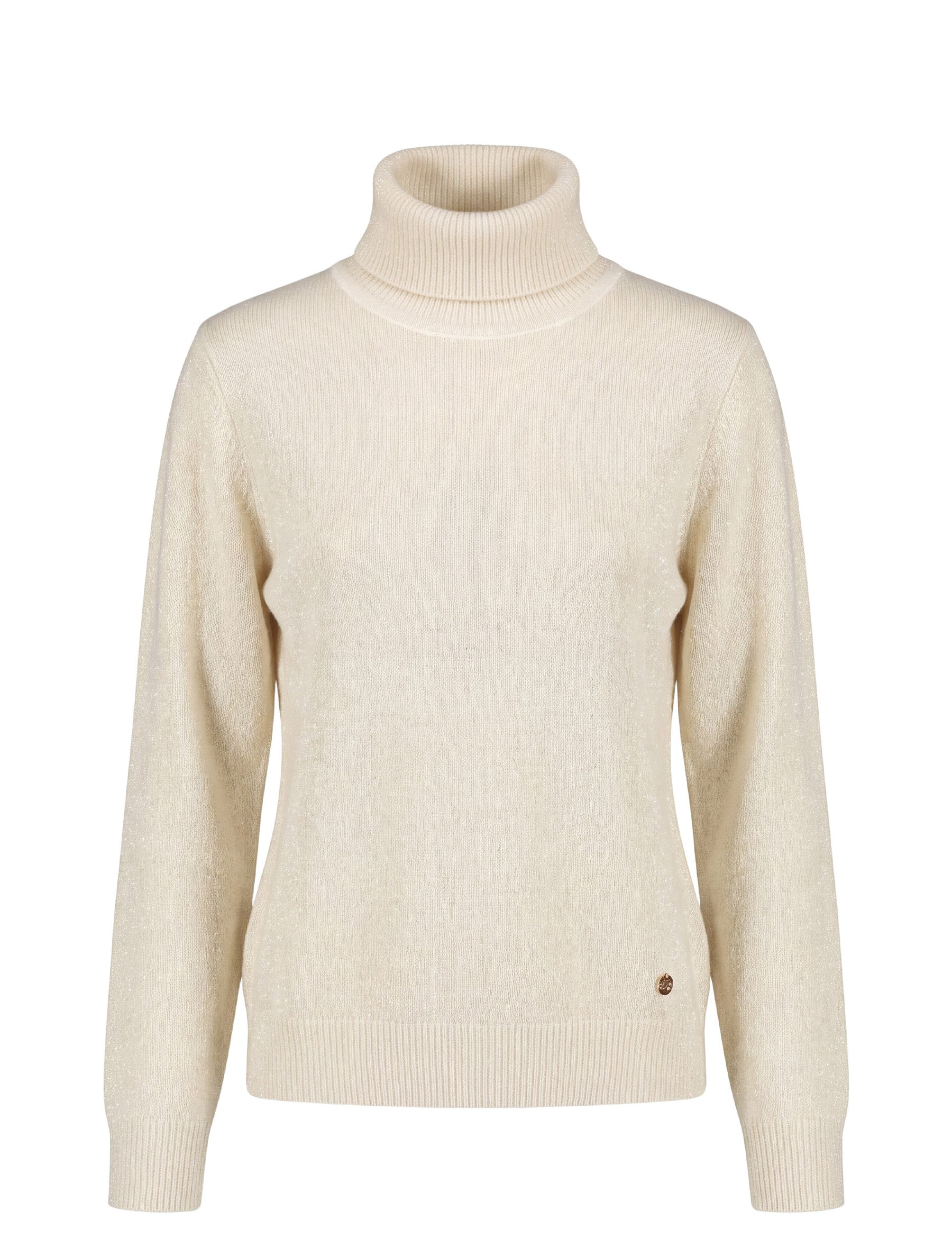 Maglia a collo alto Avorio Yes-zee