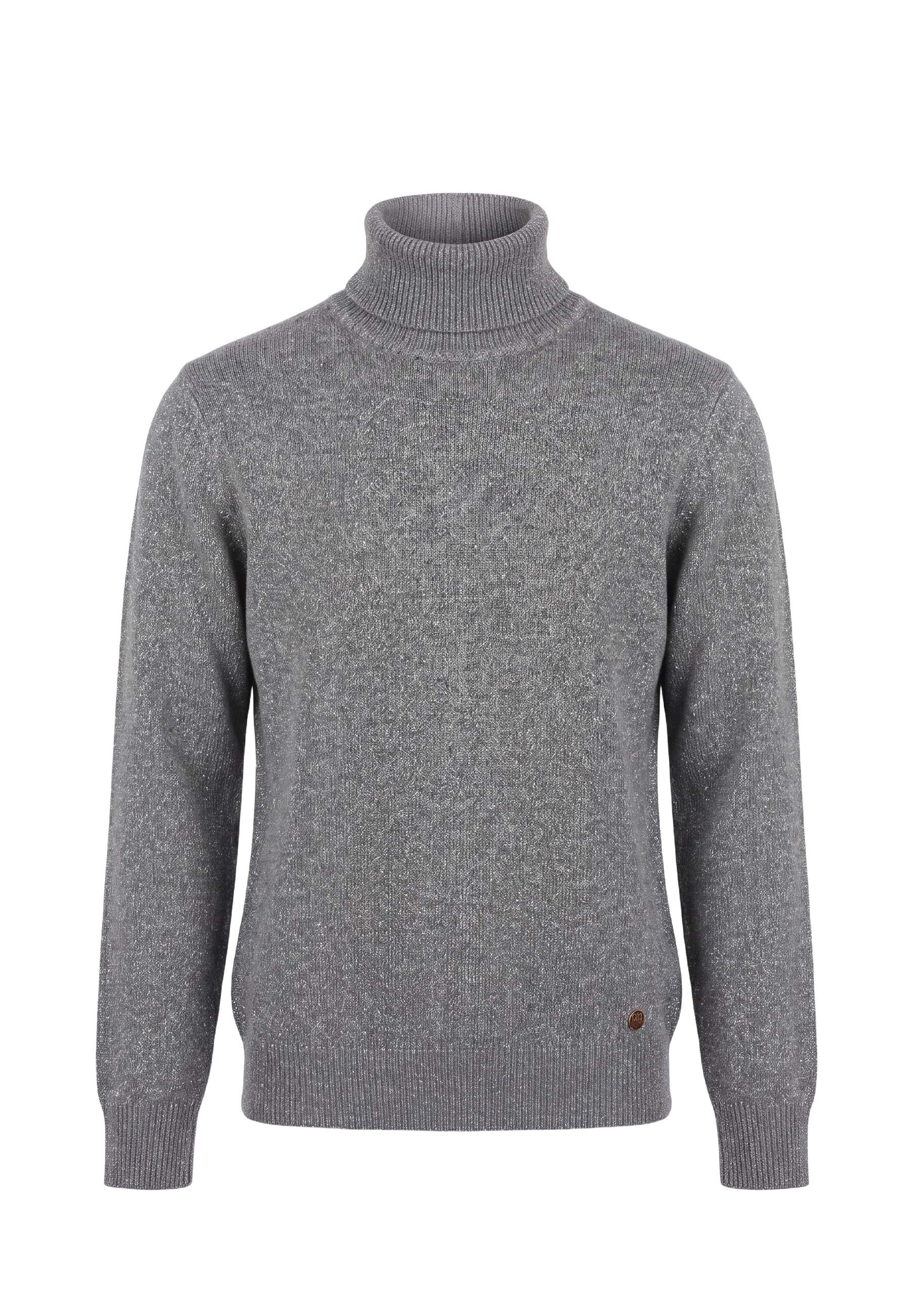 Maglia a collo alto Grigio Yes-zee