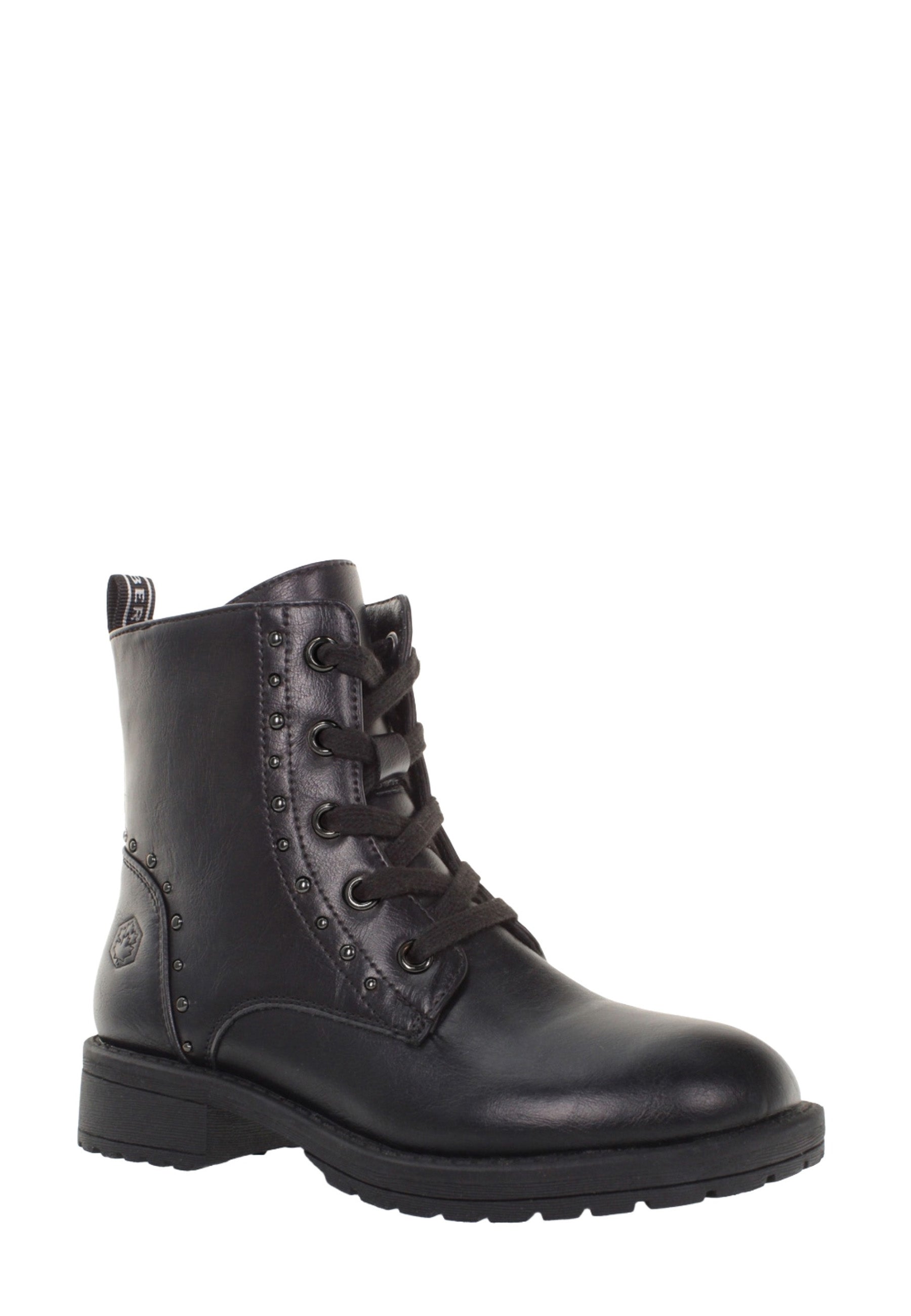 Anfibi Nero Lumberjack