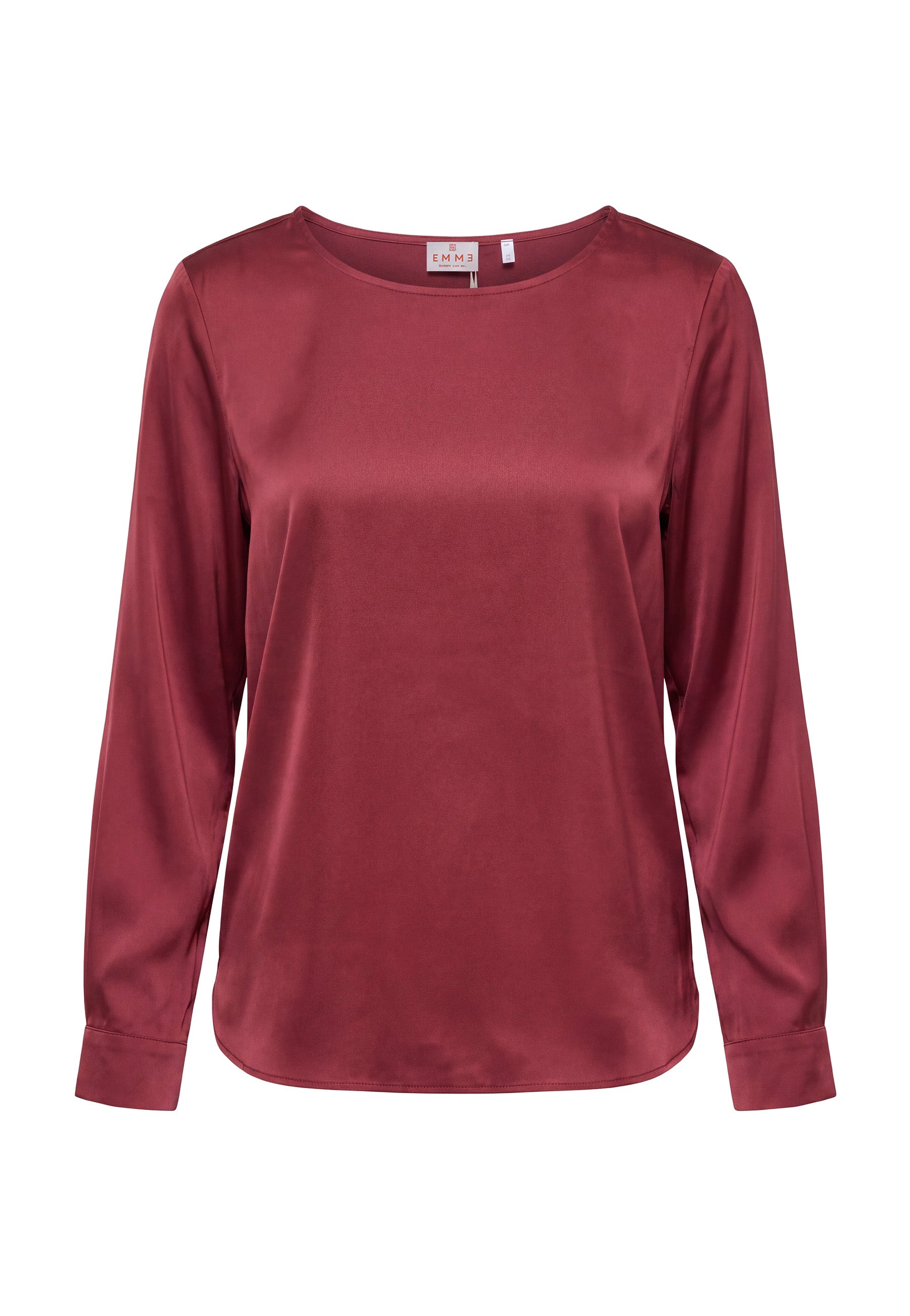 Bluse Bordeaux Emme