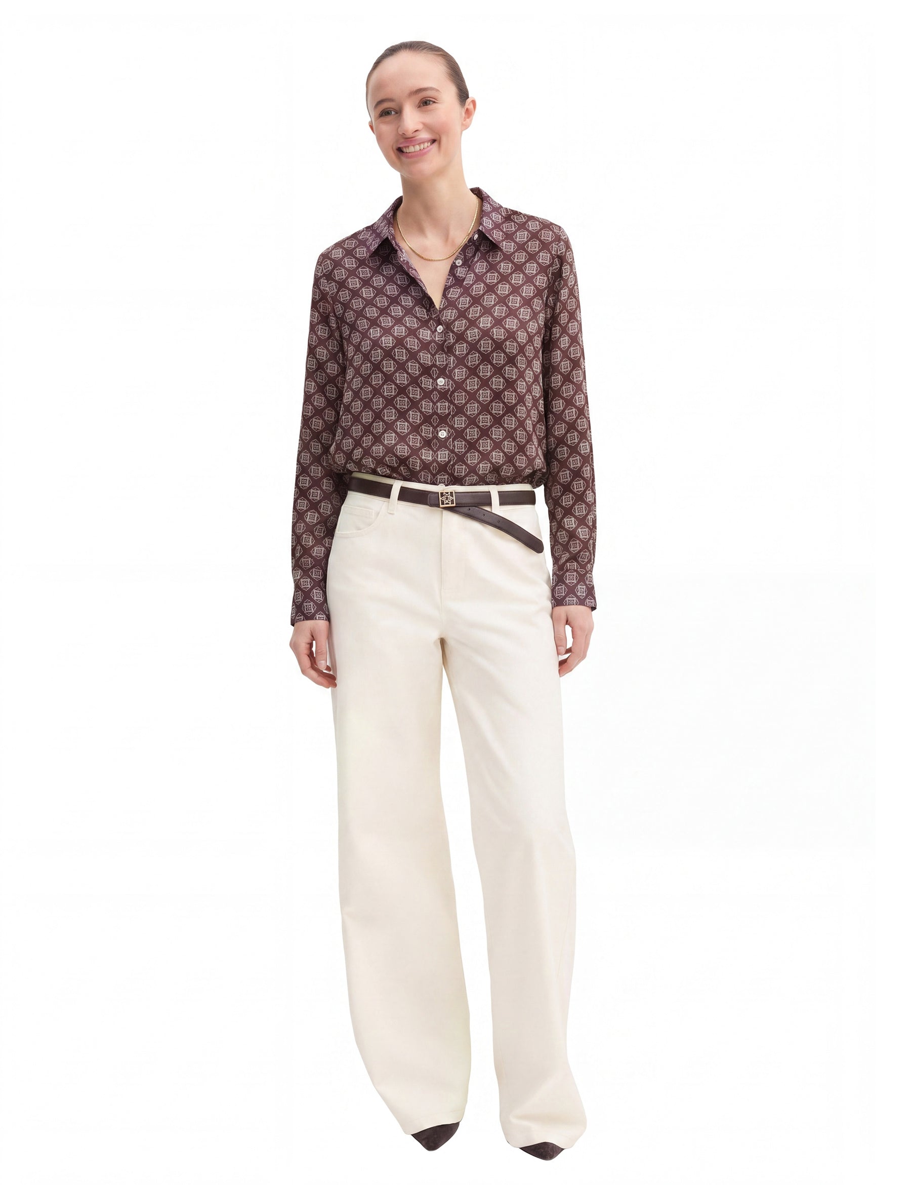 Camicie Marrone Emme