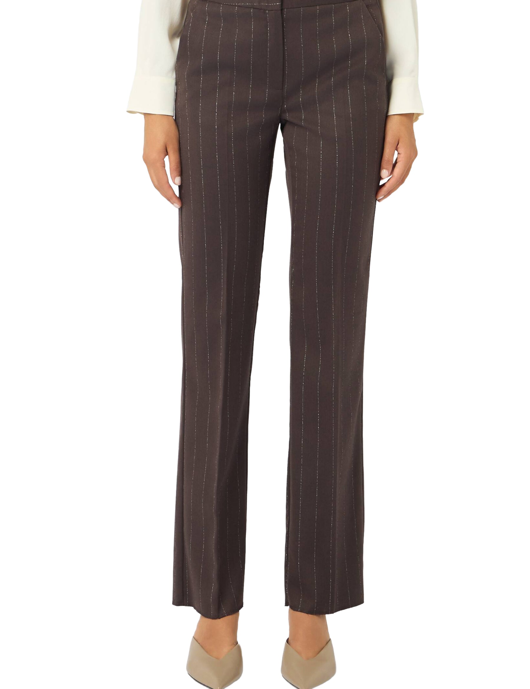 Pantaloni Marrone Emme