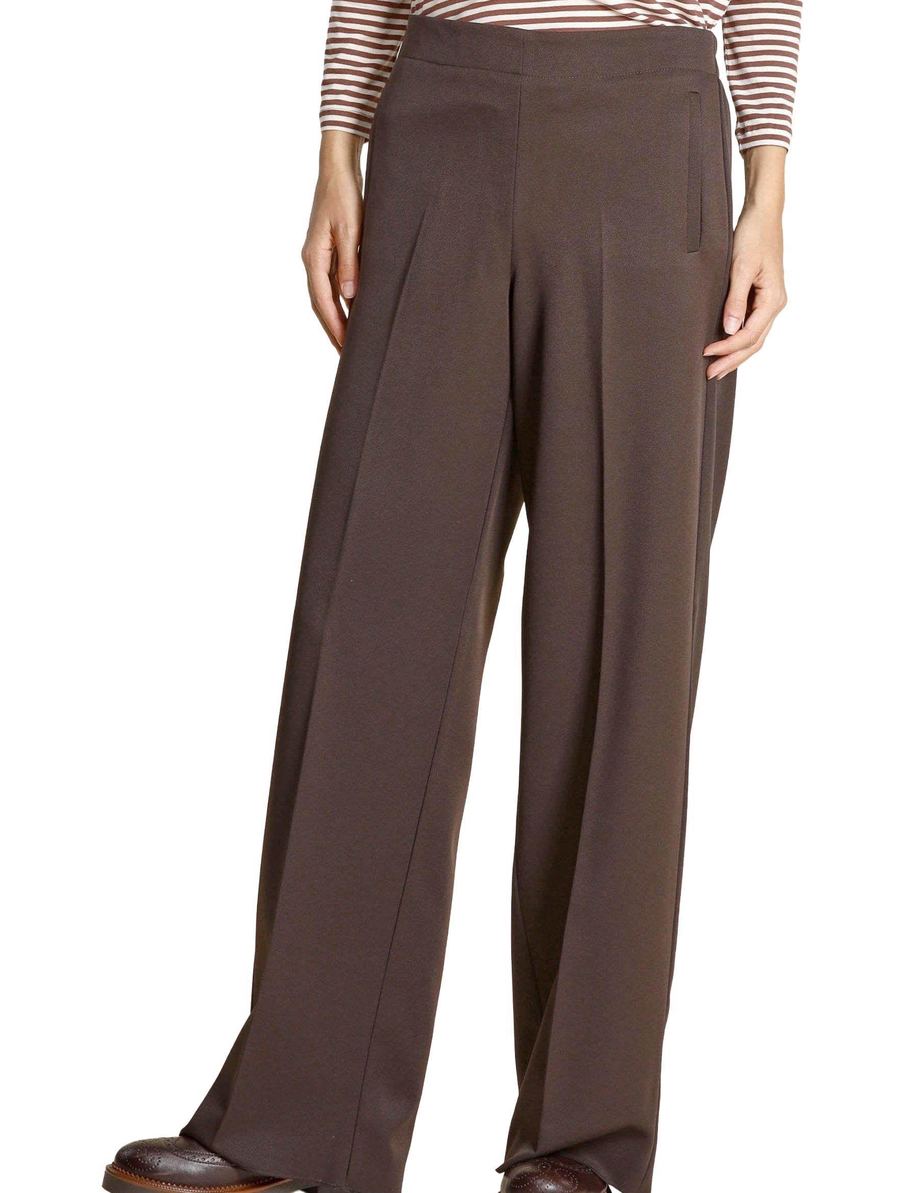 Pantaloni Marrone Emme