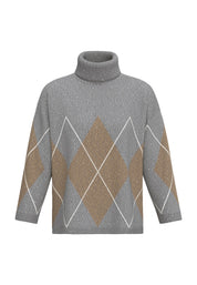 Maglia a collo alto Grigio Emme