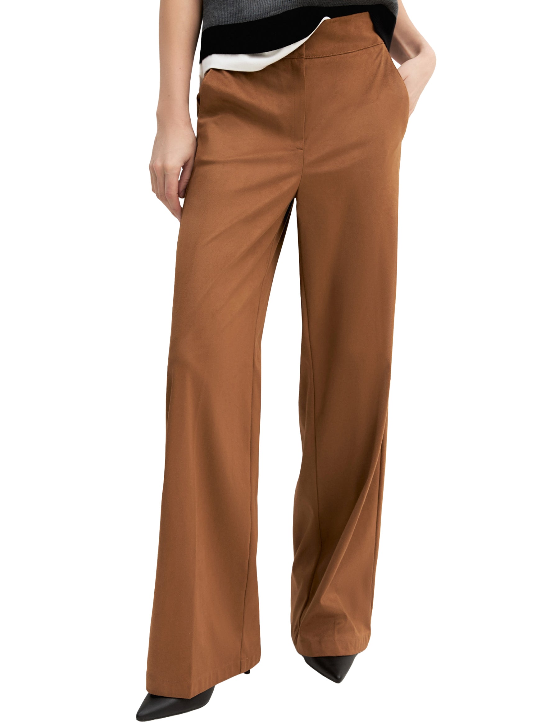 Pantaloni Marrone Emme