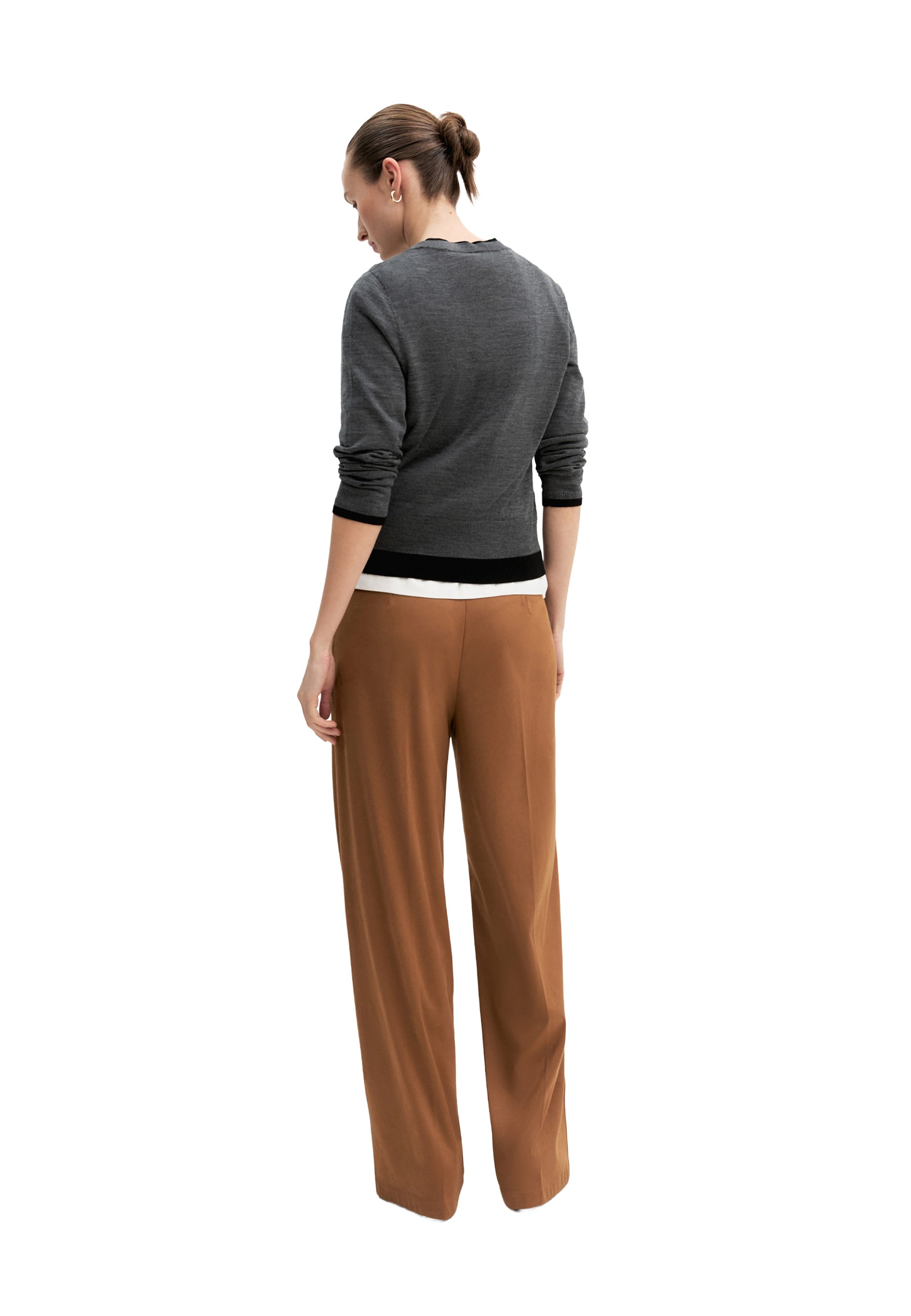 Pantaloni Marrone Emme