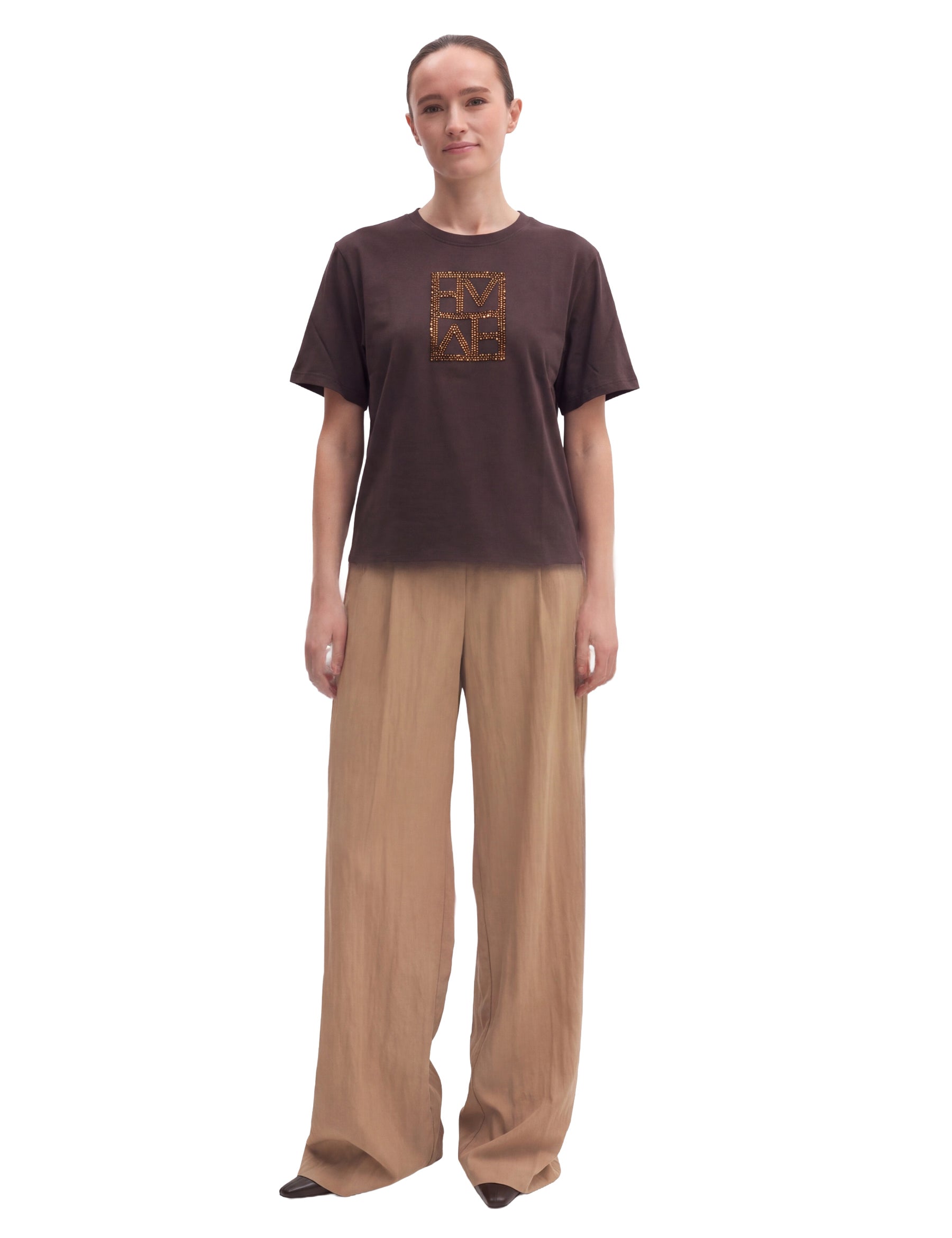 T-shirt Marrone Emme